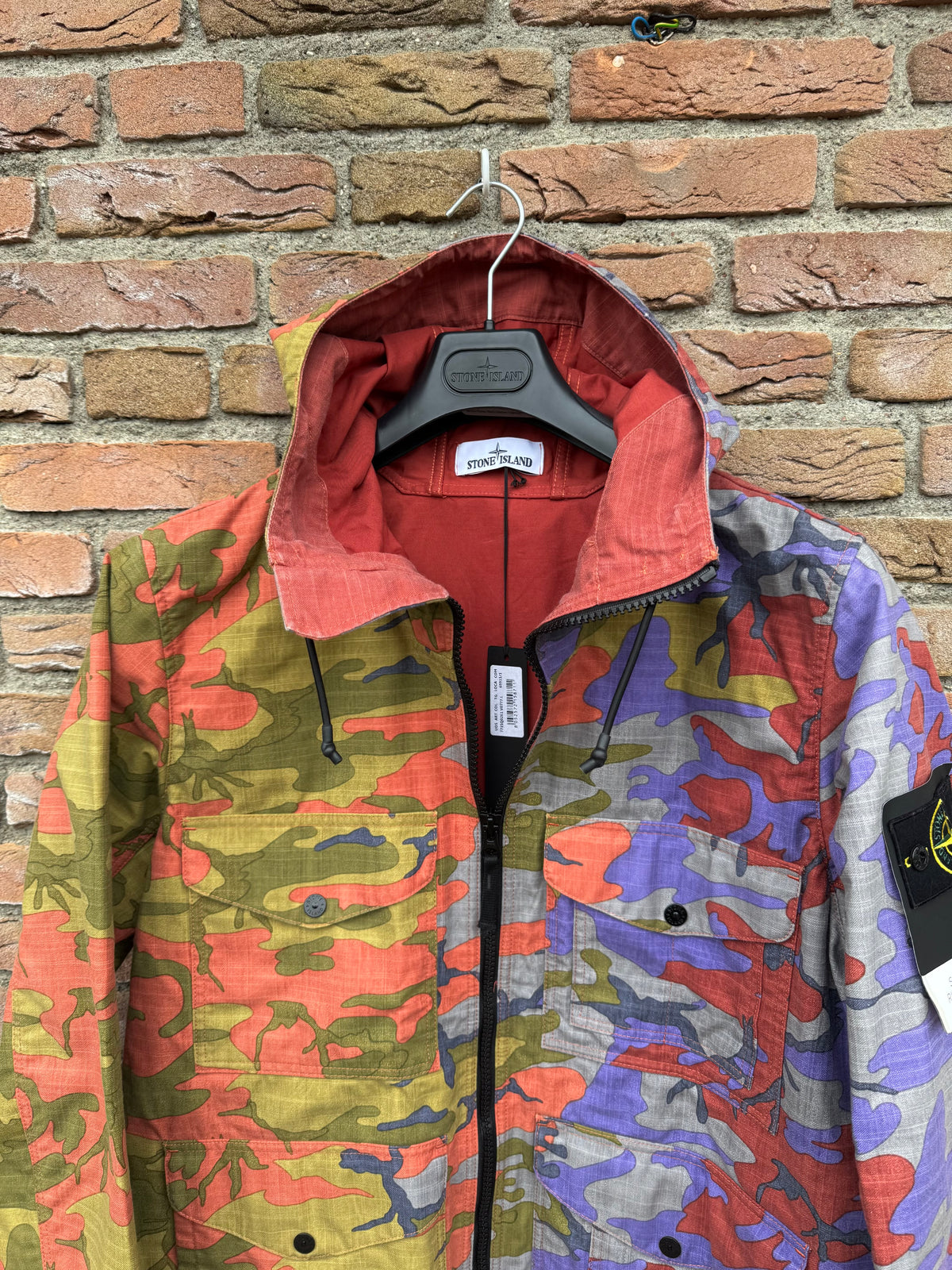 Stone Island Heritage Camo Nylon Jacket - L