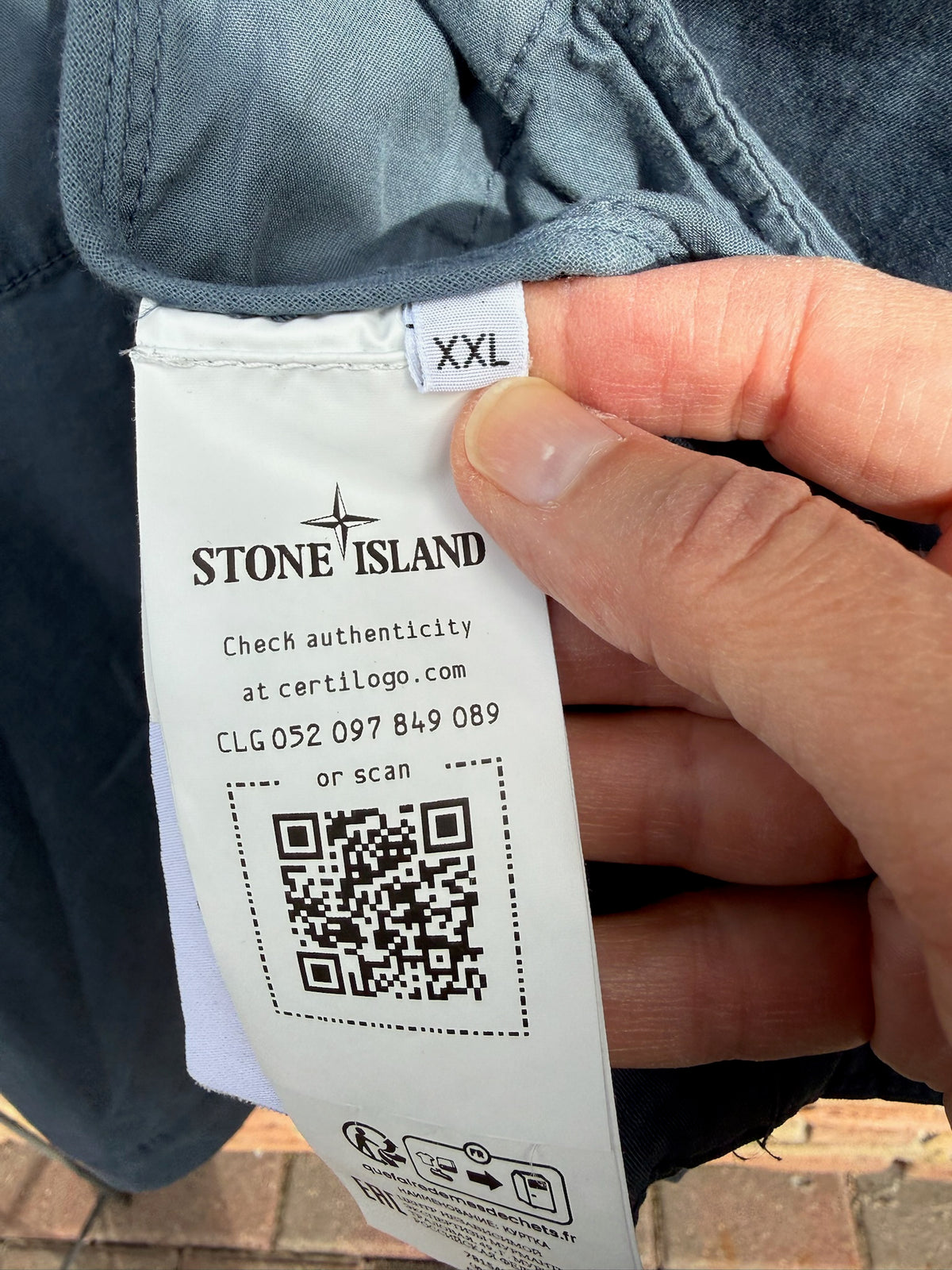 Stone Island Supima Cotton Twill Stretch-TC Jacket - XXL