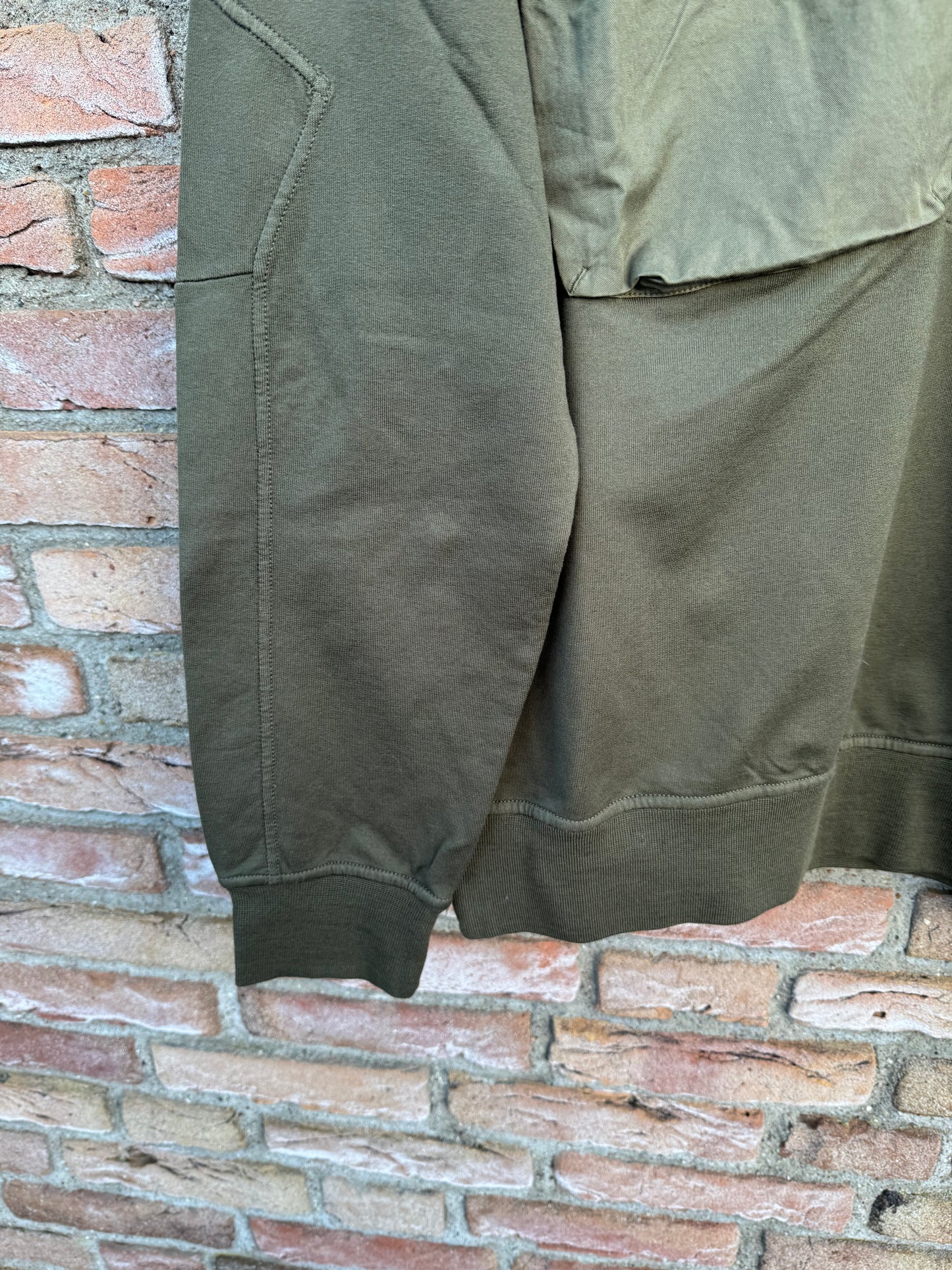 Stone Island Zip Ghost Pullover - L