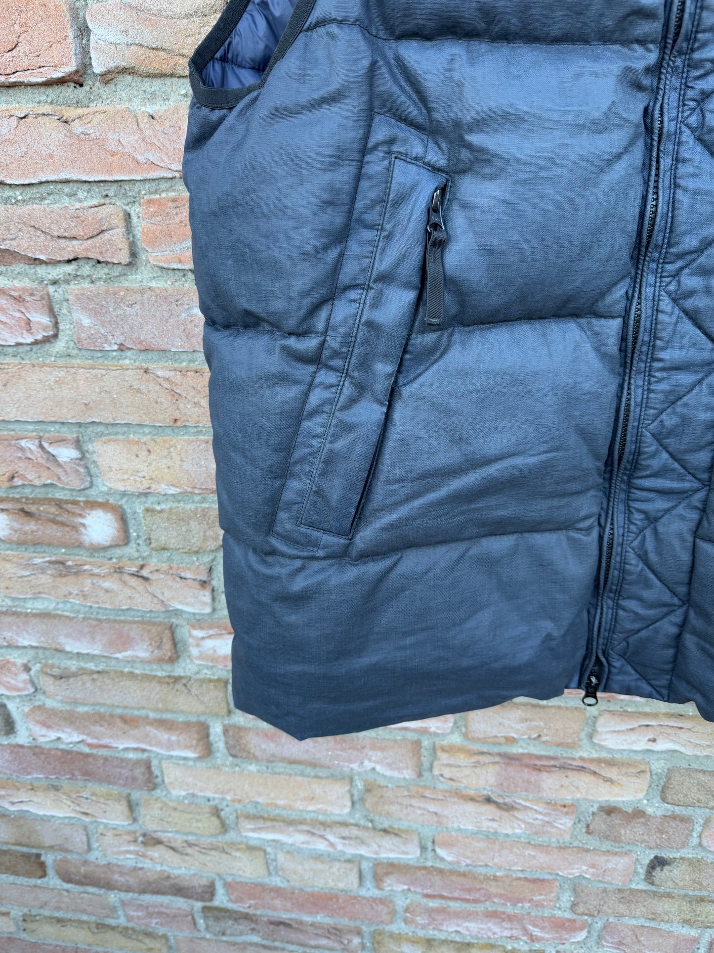 Stone Island Lino Resinato Down-TC Gilet - XXL