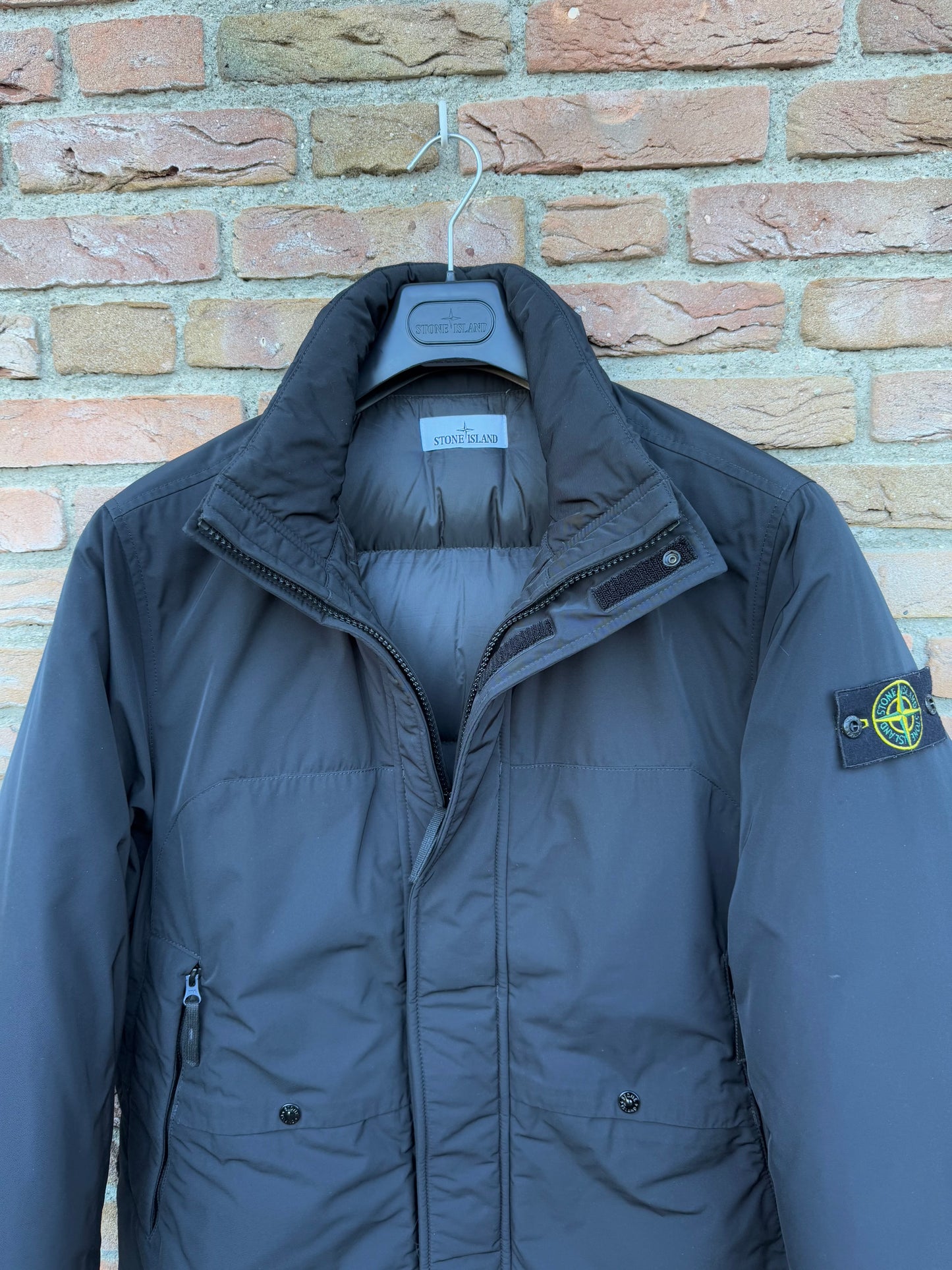 Stone Island Micro Twill Down Jacket - L