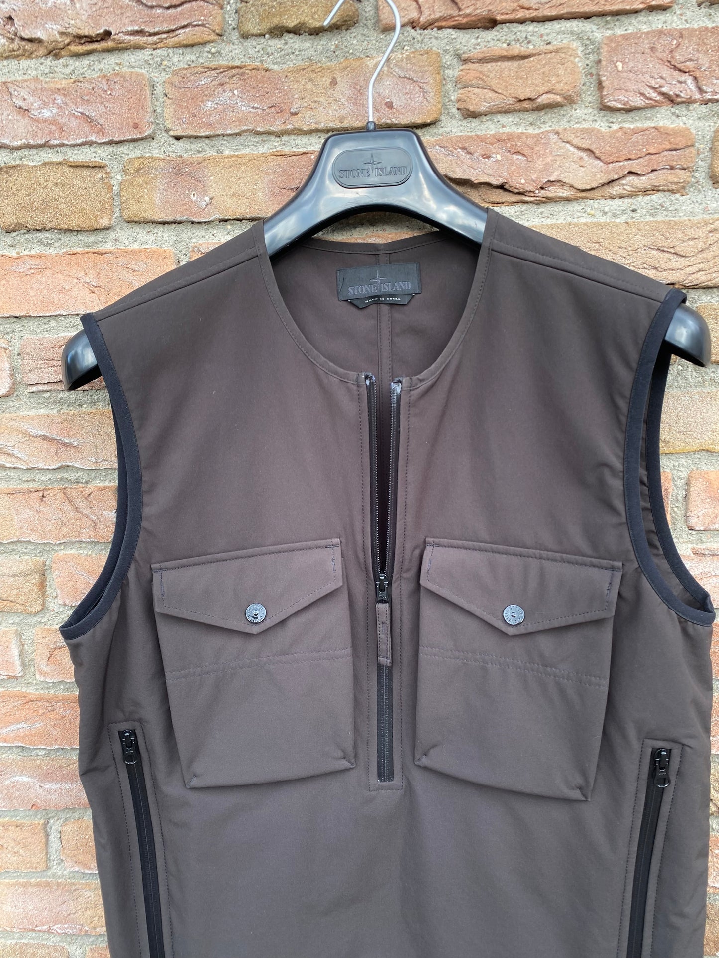Stone Island Poliestere Stretch Ghost Weste - M