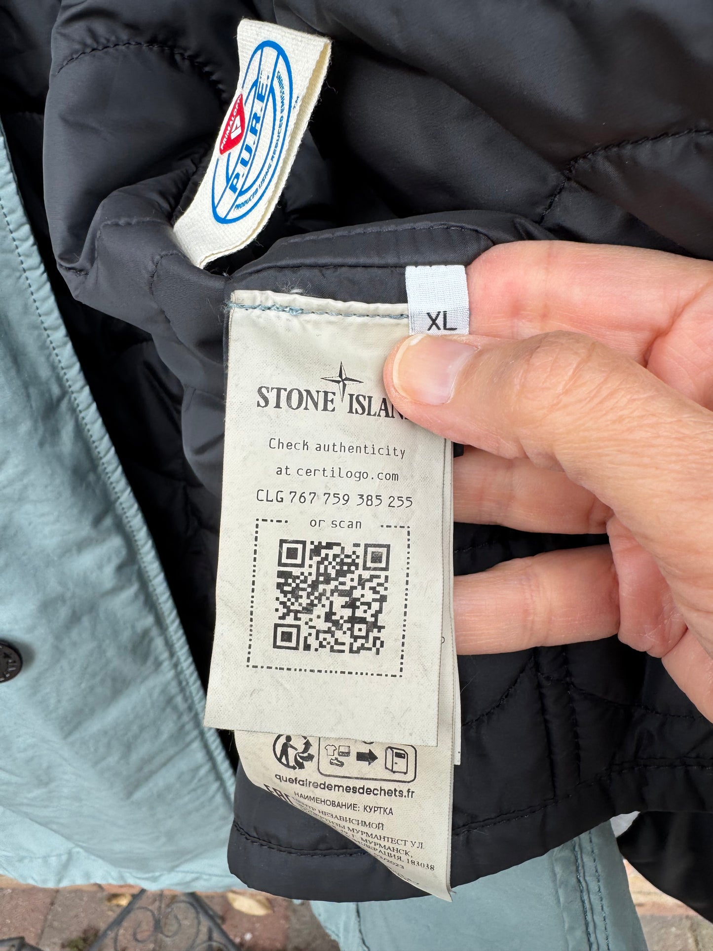 Stone Island David-TC Primaloft Jacket - XL