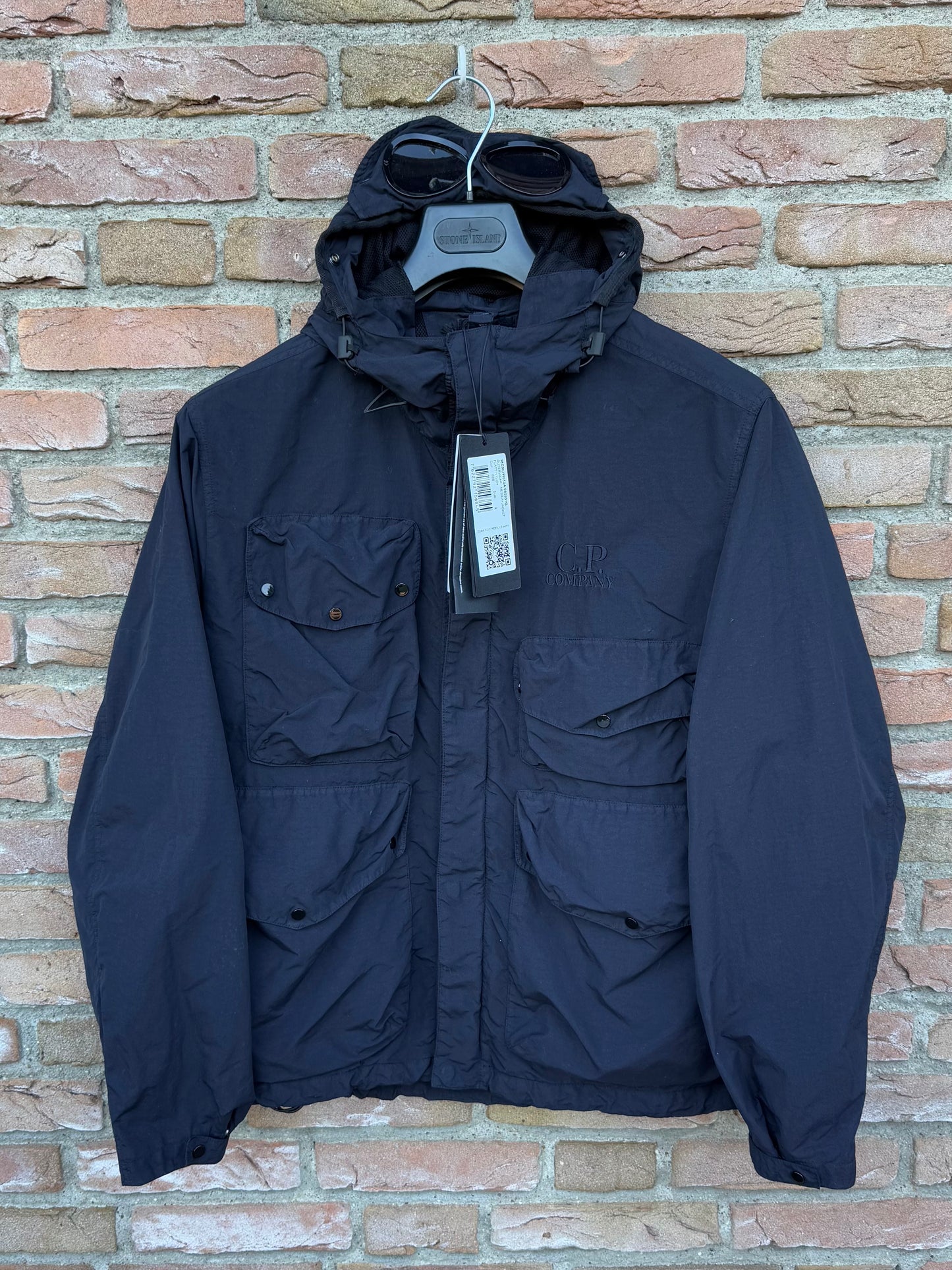 C.P. Company Flatt Nylon Goggle Jacket - S