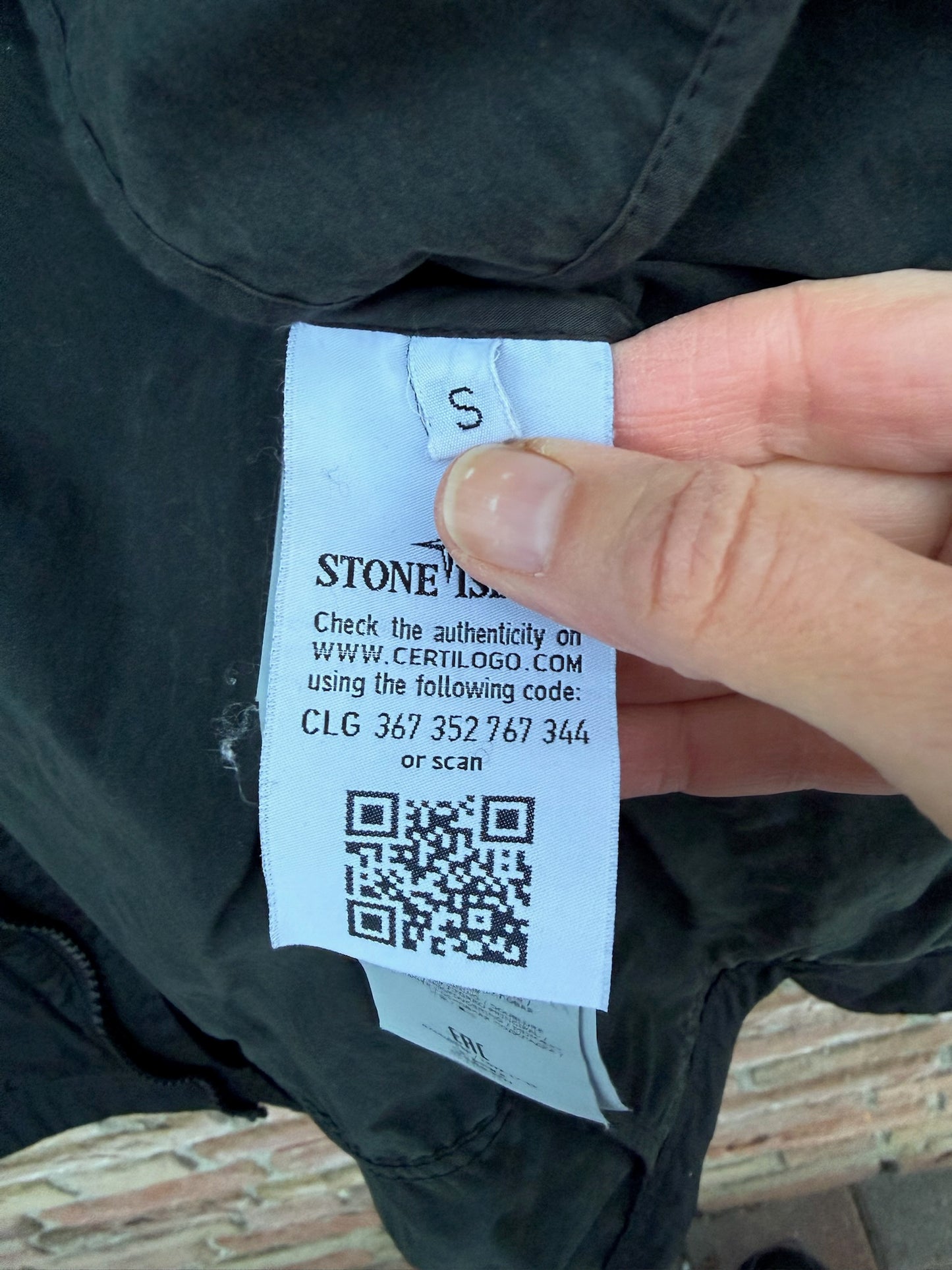 Stone Island Nylon Metal Flock Jacket - S