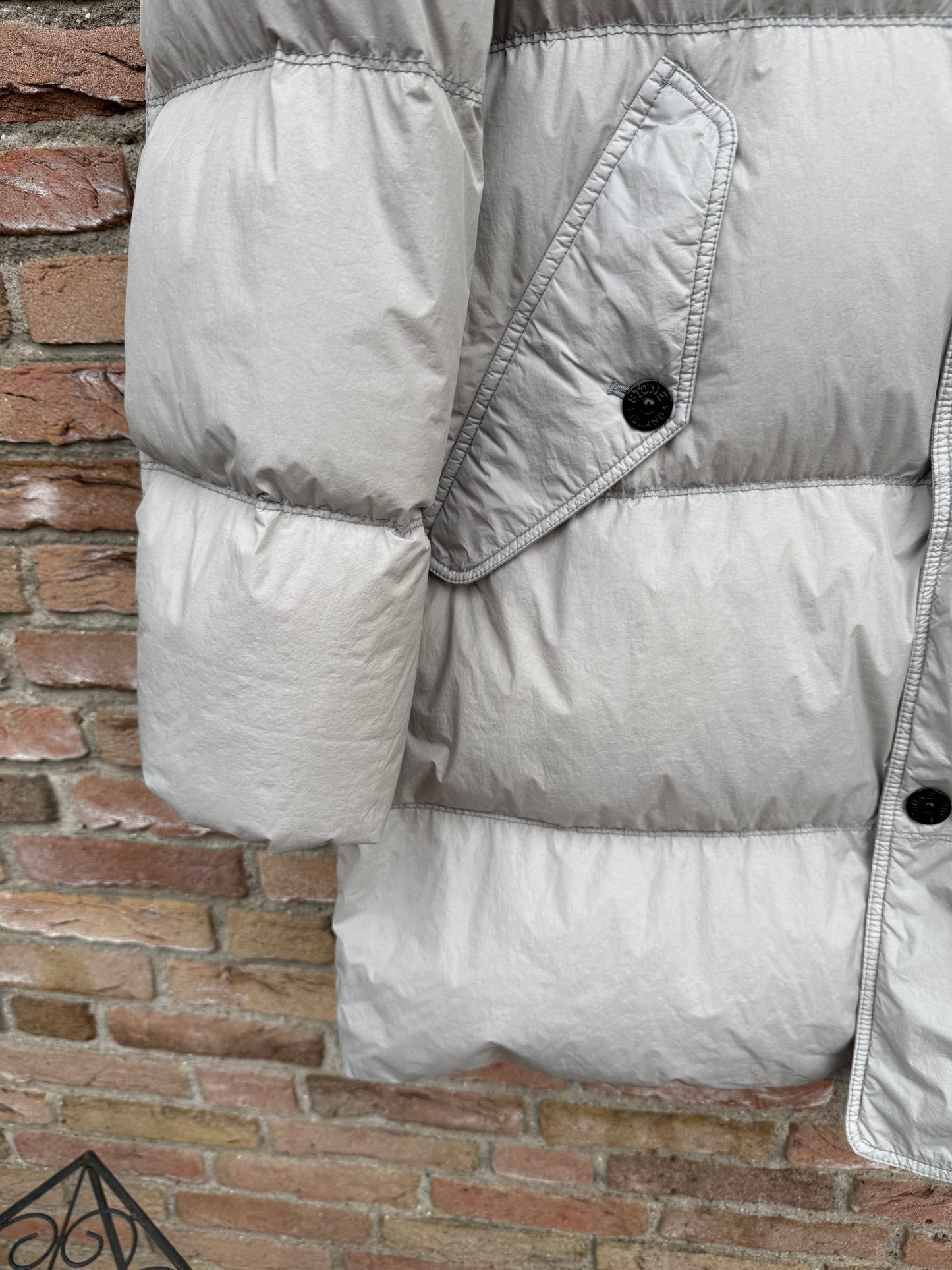 Stone Island Garment Dyed Crinkle Reps R-NY Down Jacket - XL