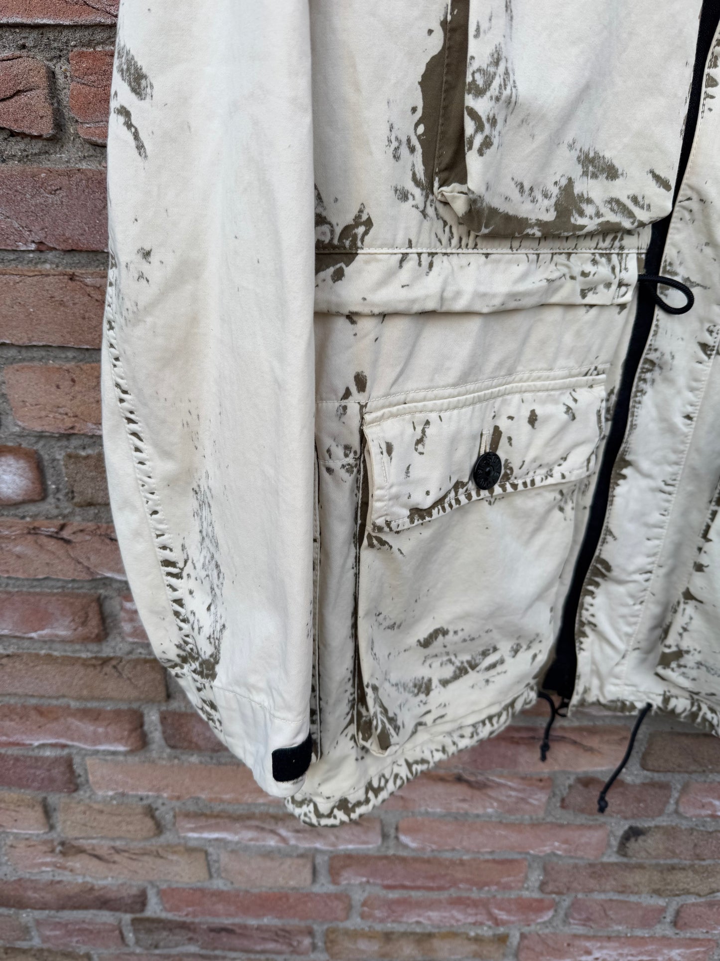 Stone Island Hand Corrosion on Raso Jacket - L