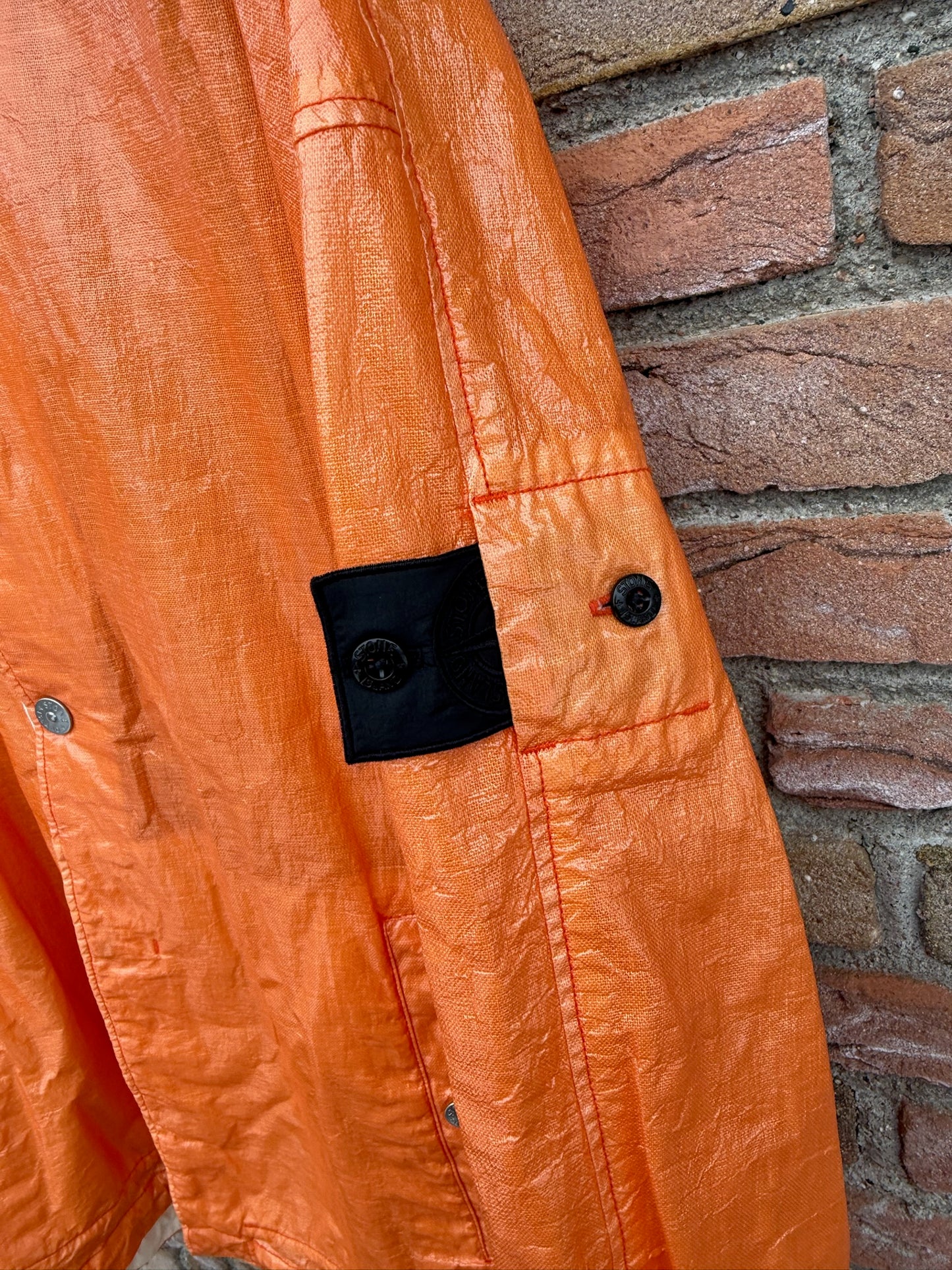 Stone Island Shadow Project Glass Linen-TC Jacket - XXL