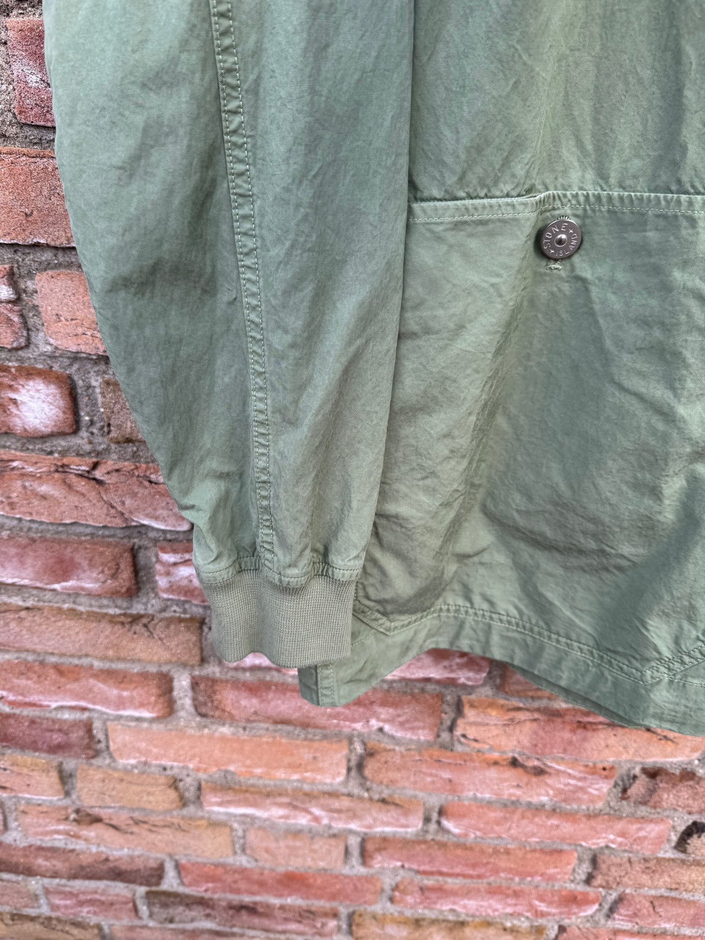 Stone Island Cupro Cotton Twill-TC Smock - L