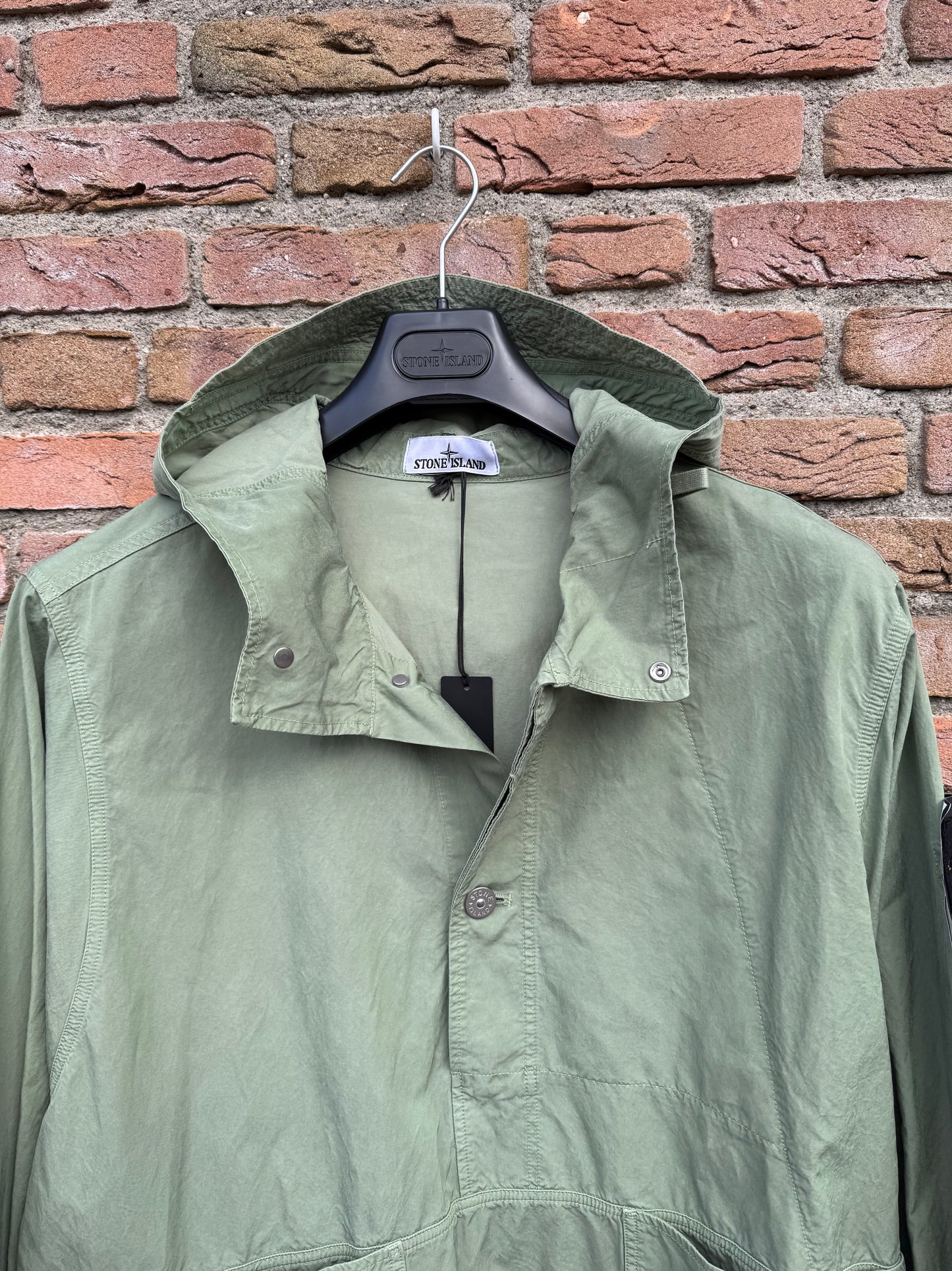 Stone Island Cupro Cotton Twill-TC Smock - L