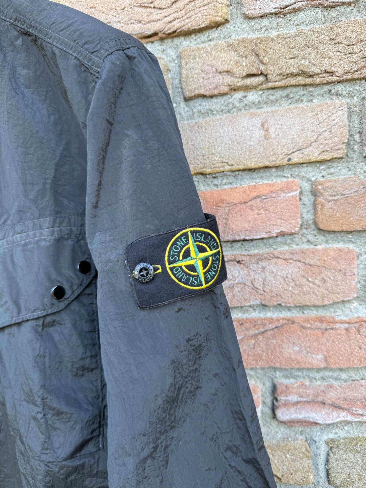Stone Island Nylon Metal Zip Smock - M