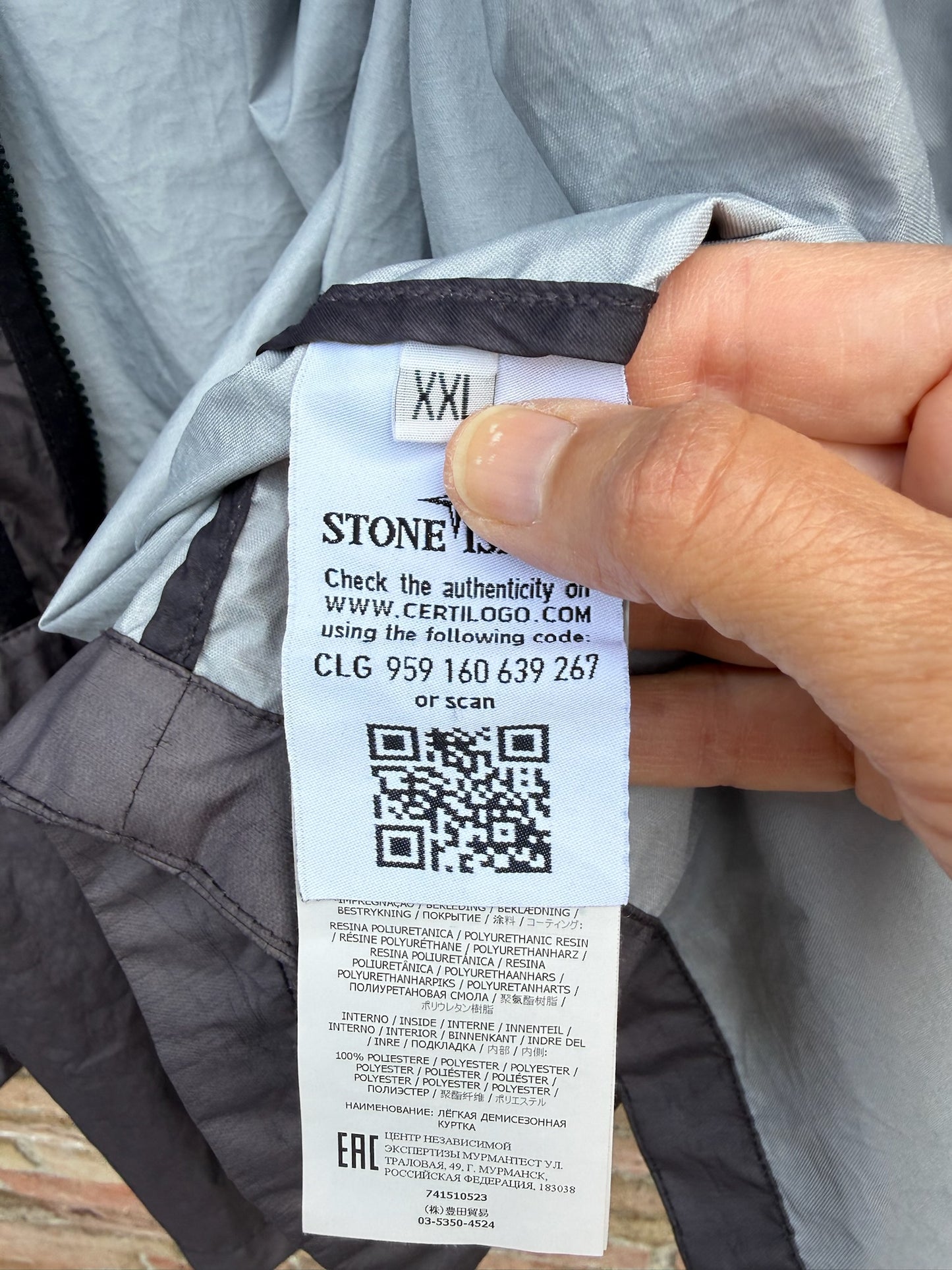 Stone Island Membrana 3L TC Overshirt - XXL