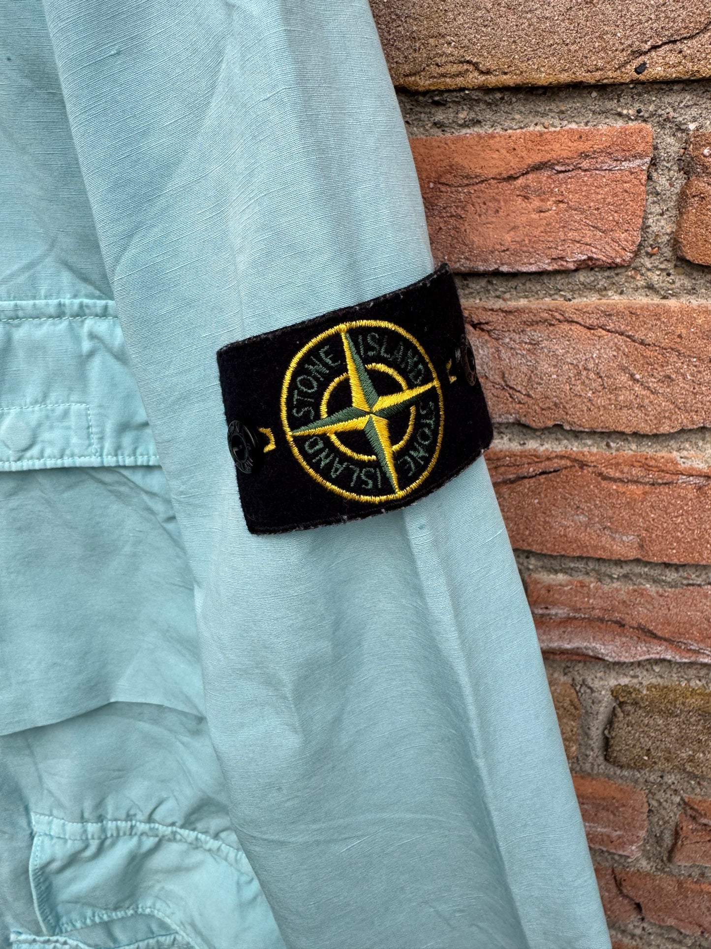 Stone Island Tela Cotone Lino Fiammato-TC Jacket - L