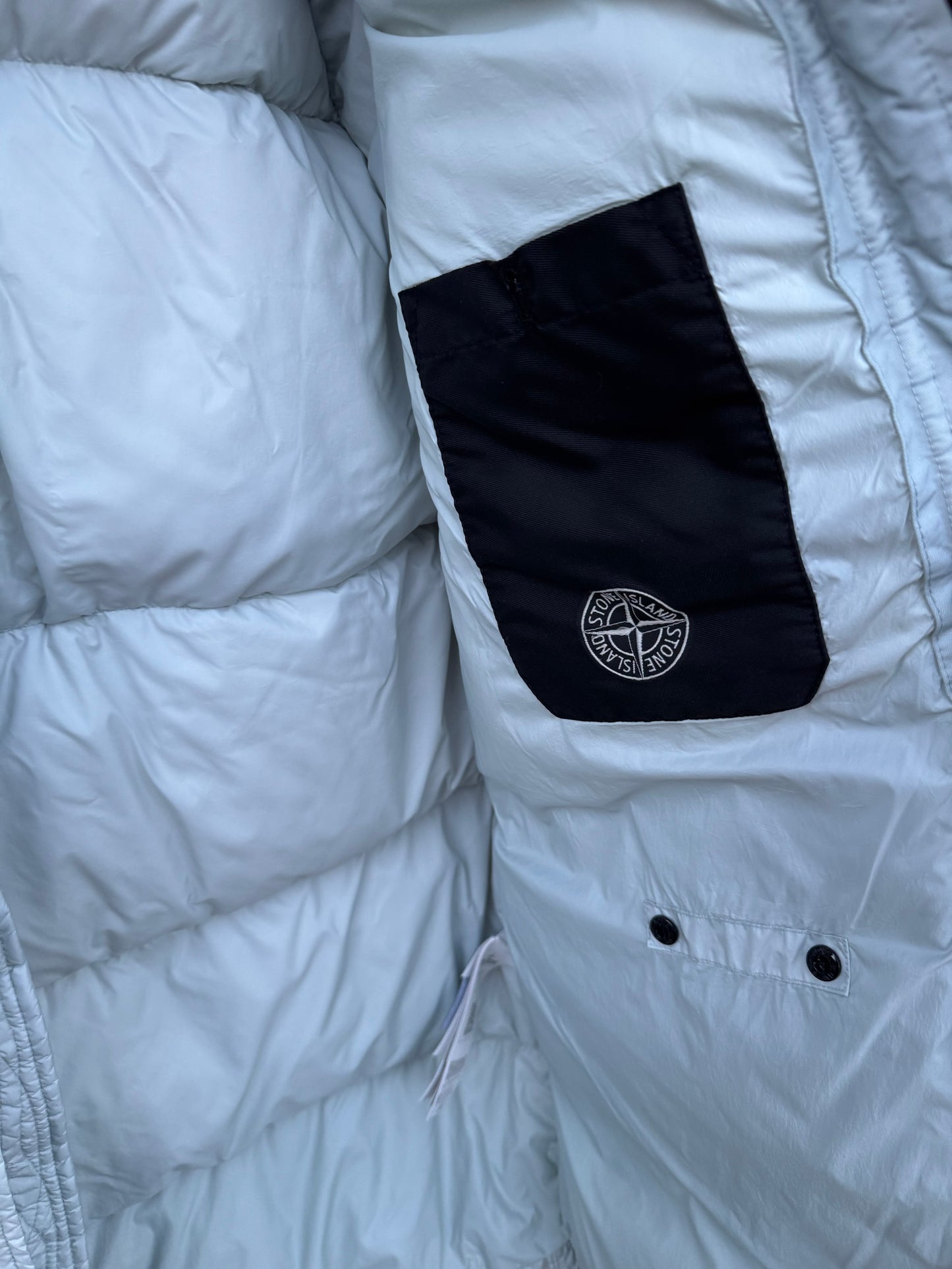 Stone Island Crinkle Reps Daunenjacke - M