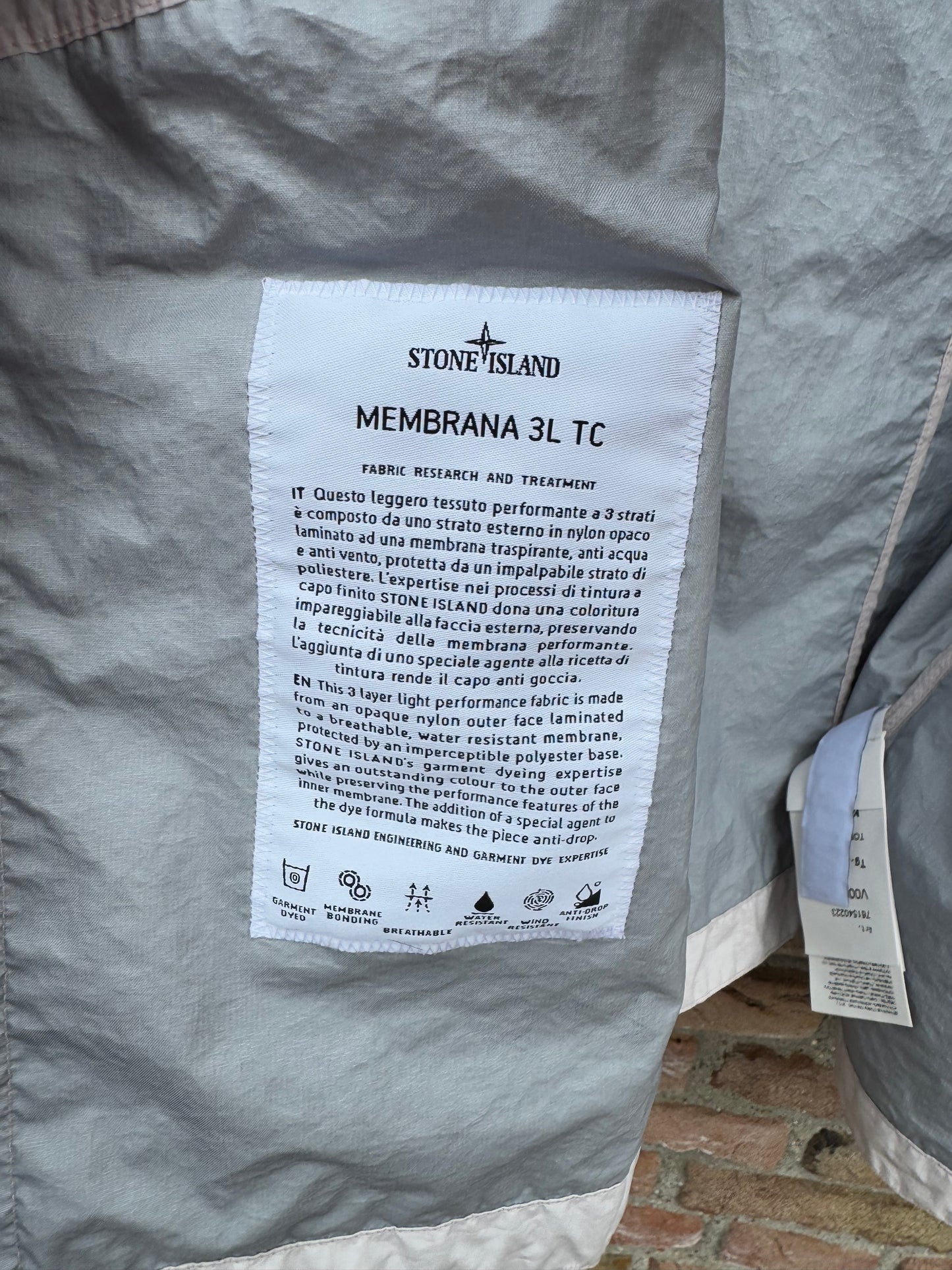 Stone Island Membrana 3L TC Jacket - XXL