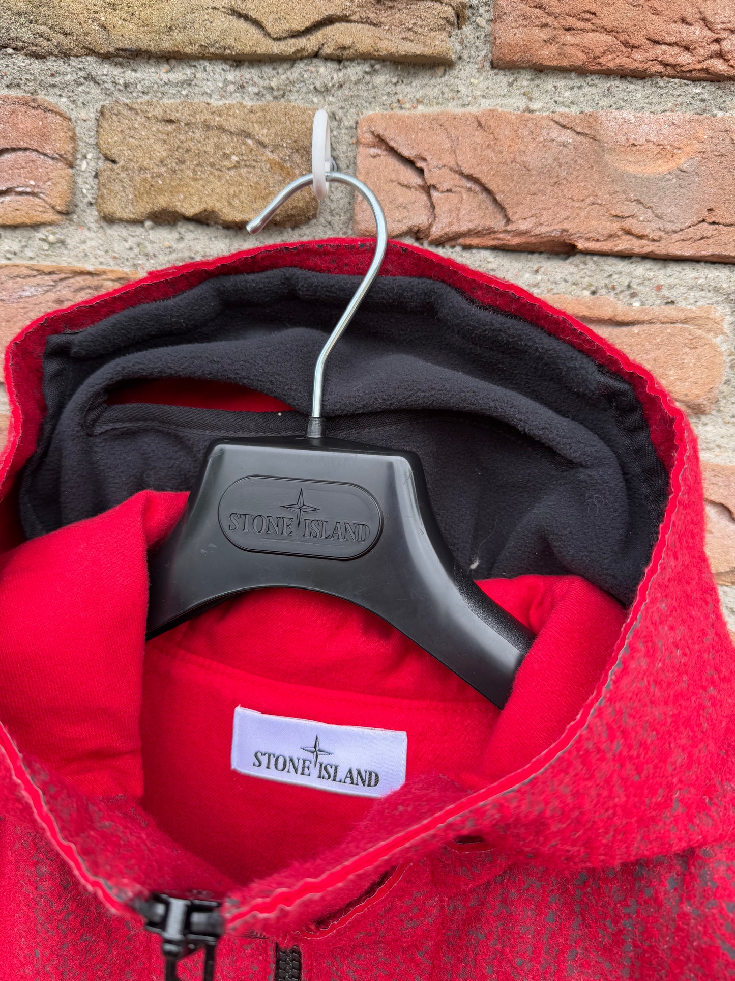 Stone Island Needle Punched Reflective Jacket - L