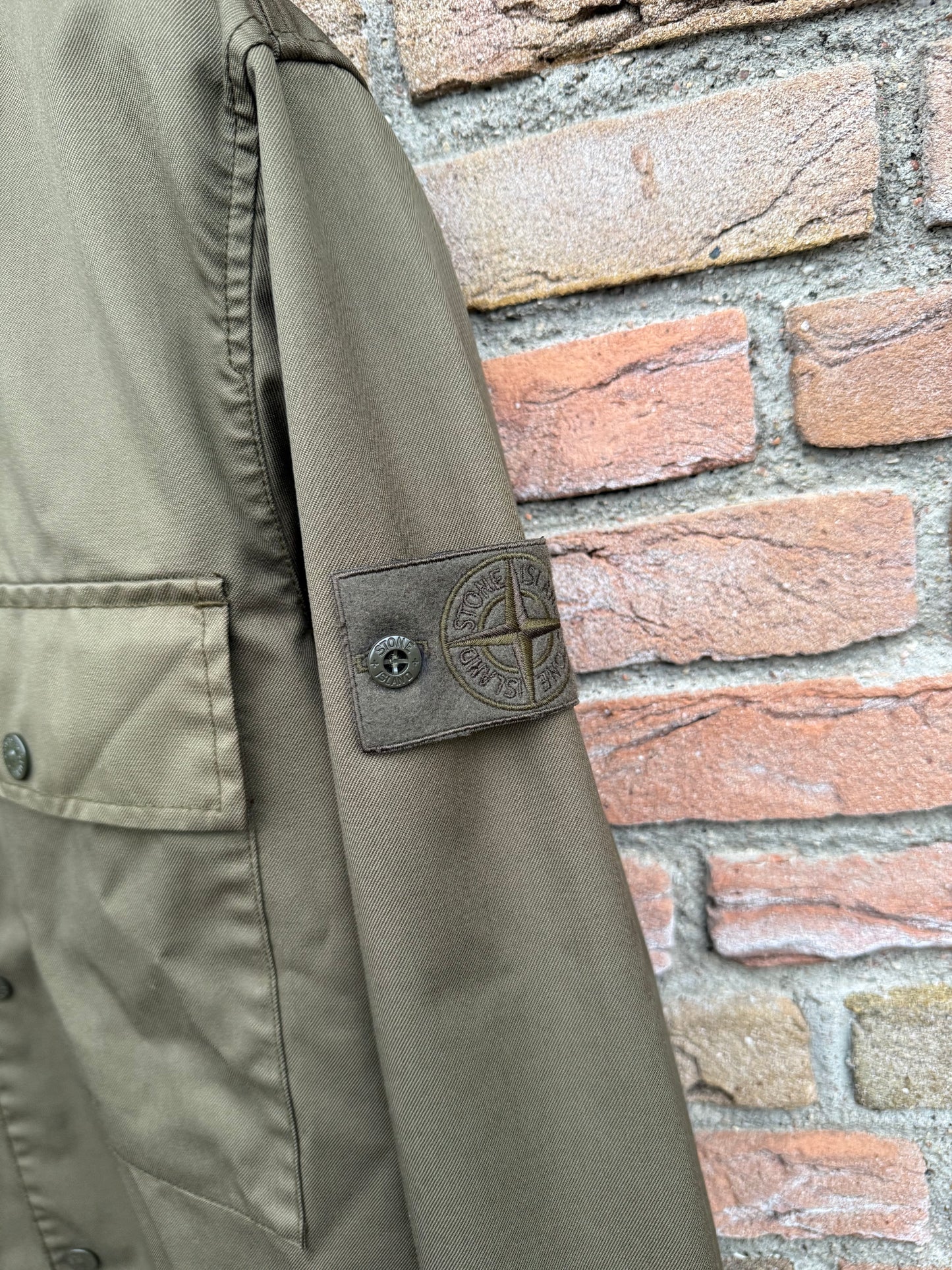 Stone Island Performance Twill Wool-TC Ghost Jacket - L