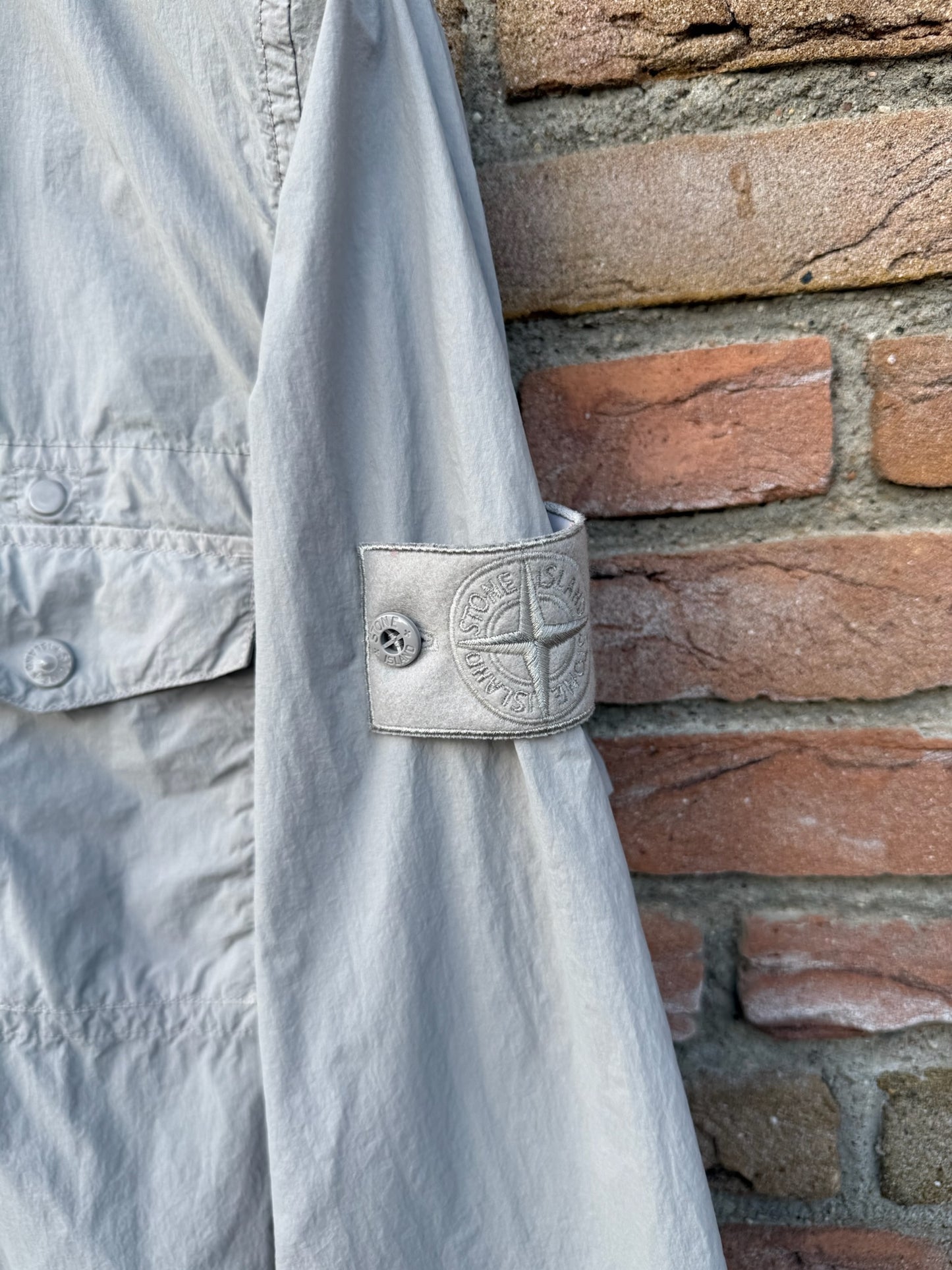Stone Island Ghost Nylon Smerigliato Overshirt - L