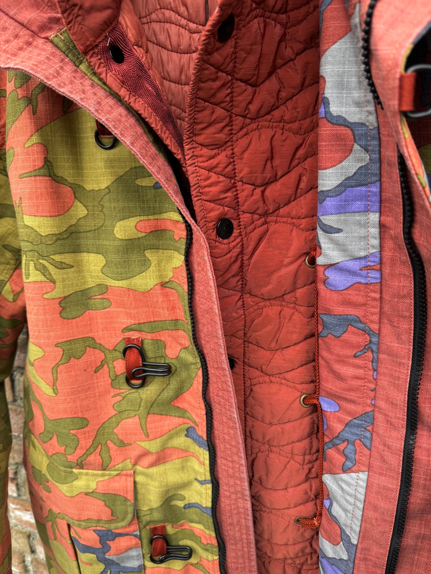 Stone Island Heritage Camo Ripstop Jacke - L