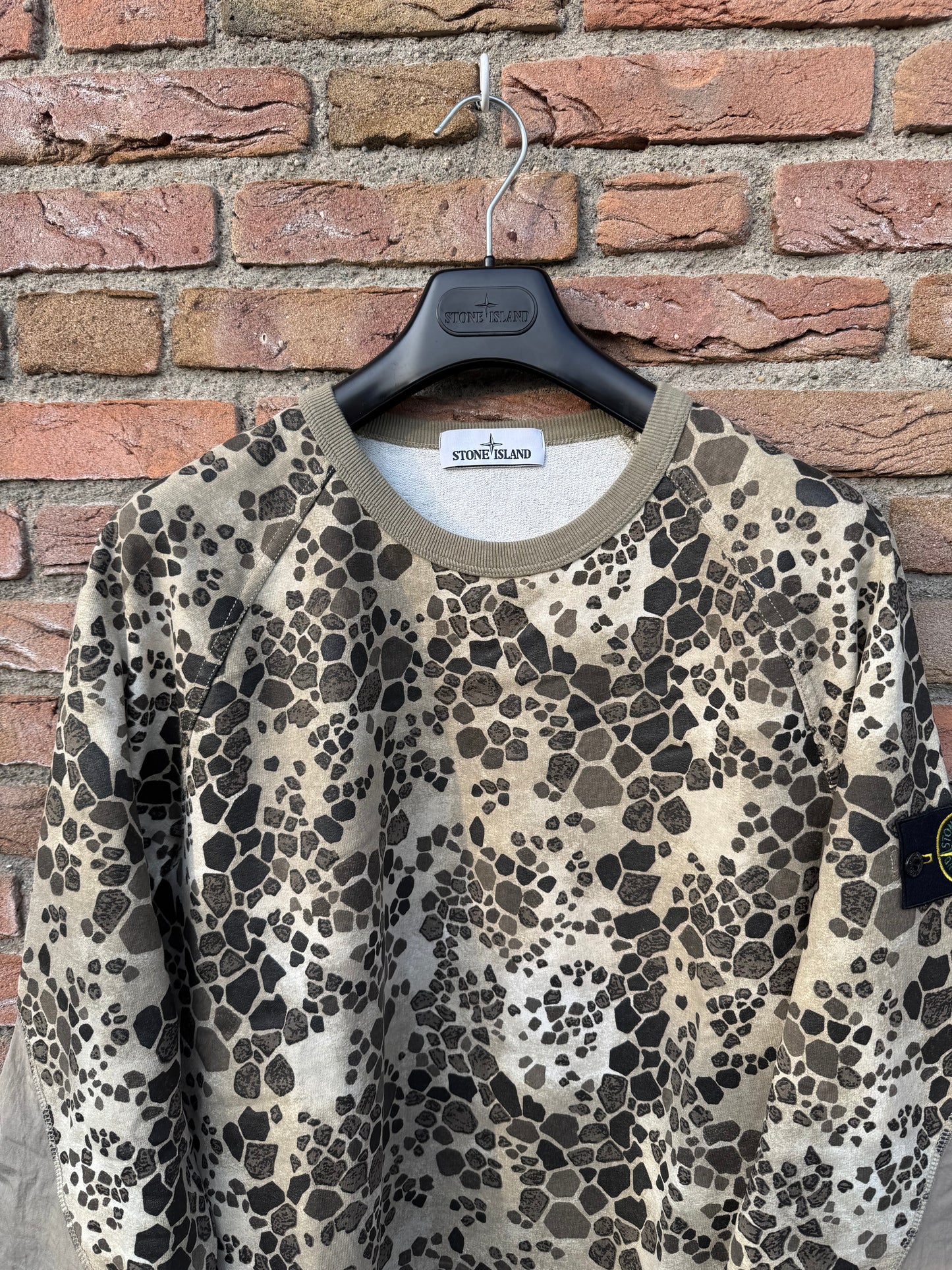 Stone Island Alligator Camo Sweatshirt - L