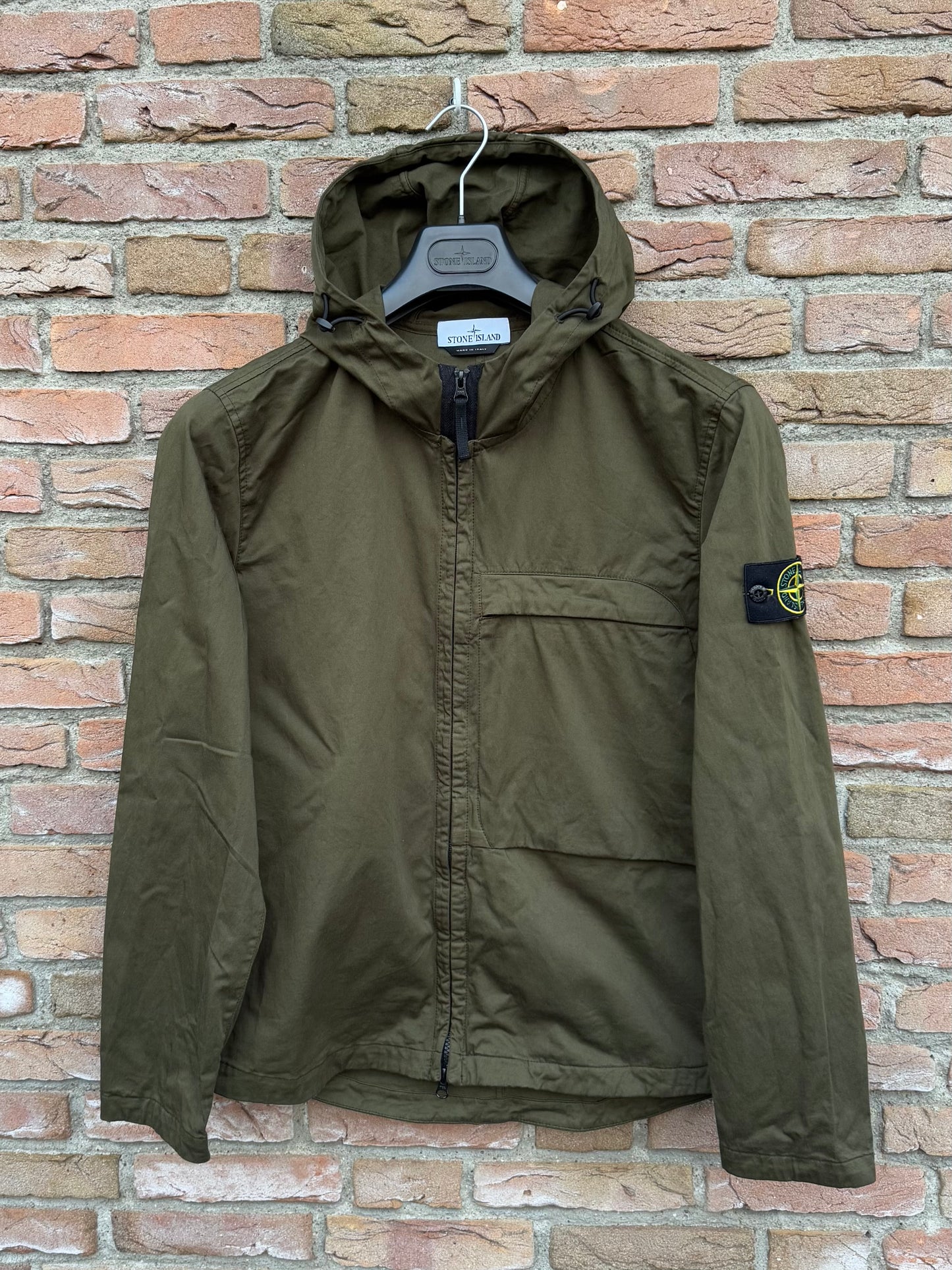 Stone Island Hooded Overshirt - L