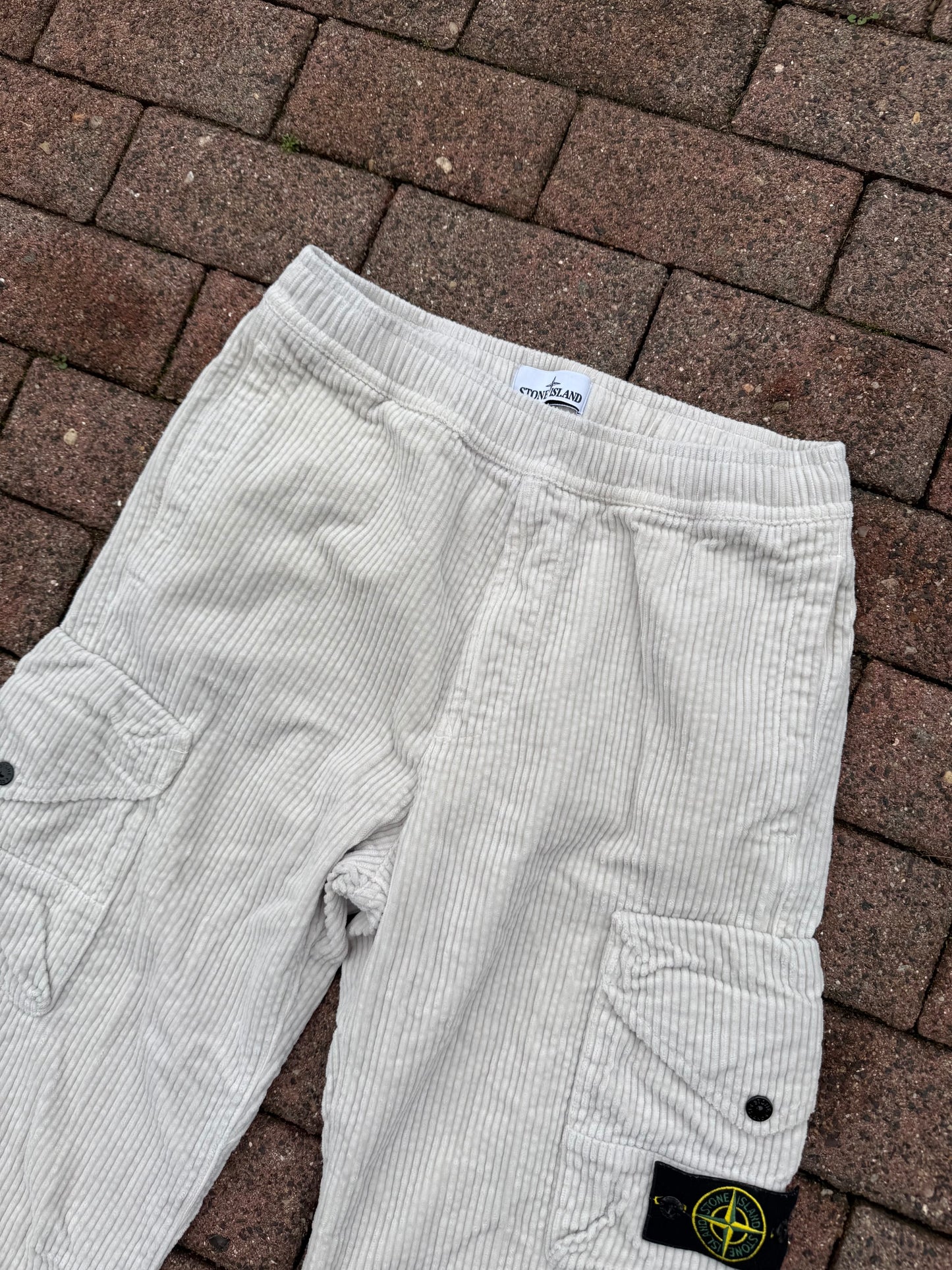 Stone Island Corduroy Cargos - W30