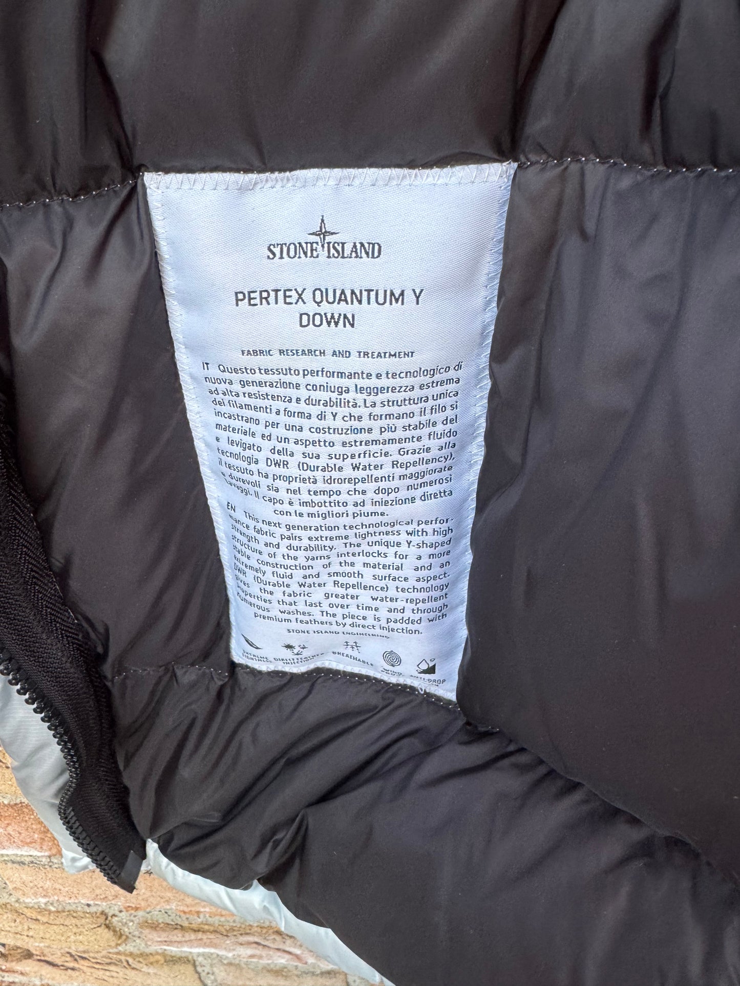 Stone Island Pertex Quantum Y Daunenjacke - M