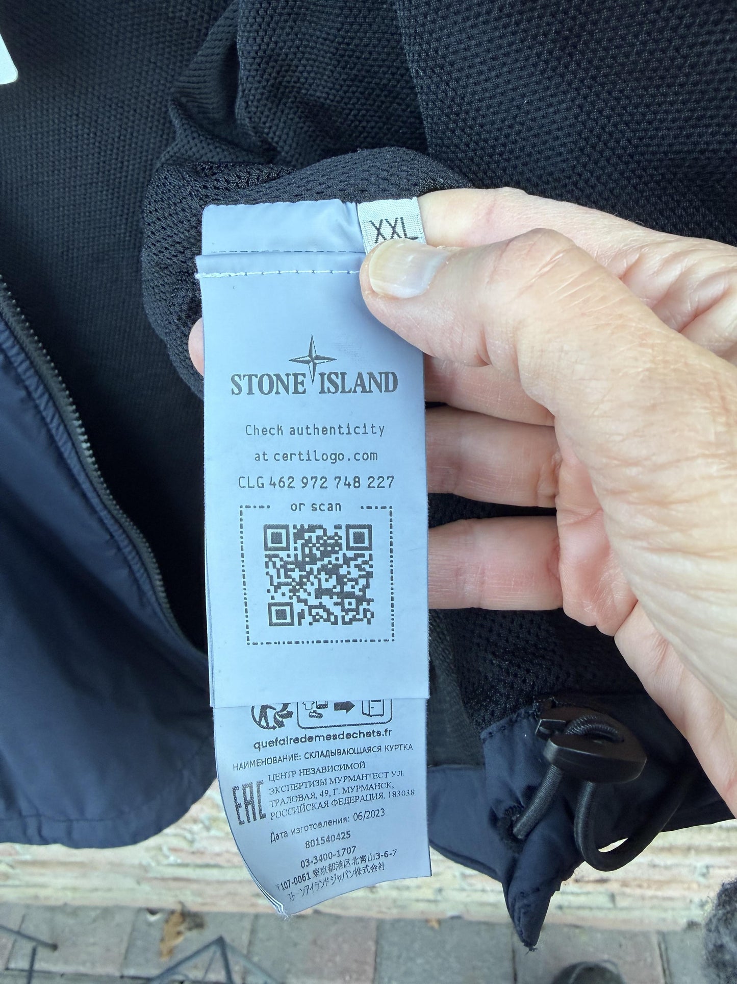 Stone Island Skin Touch Nylon-TC Jacket - XXL