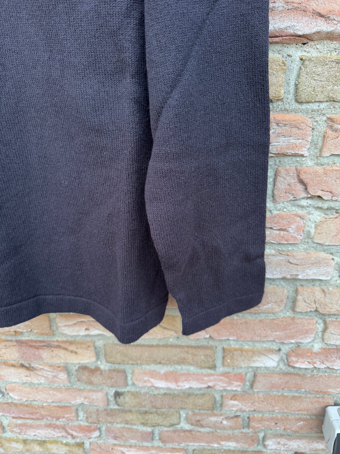 Stone Island Zip Knit Hoodie - L