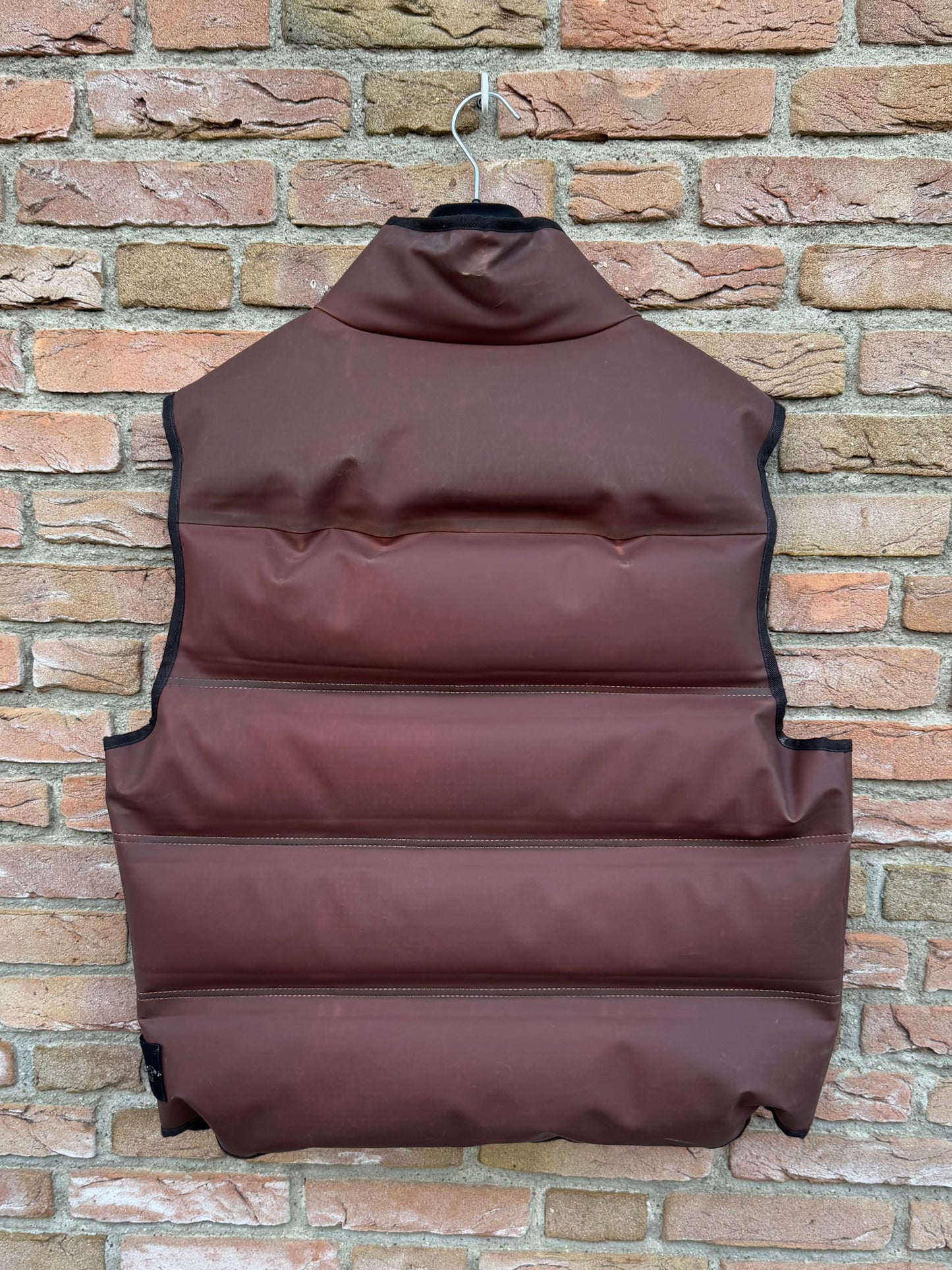 Stone Island Poly Strata Ice Jacket Down Gilet - L