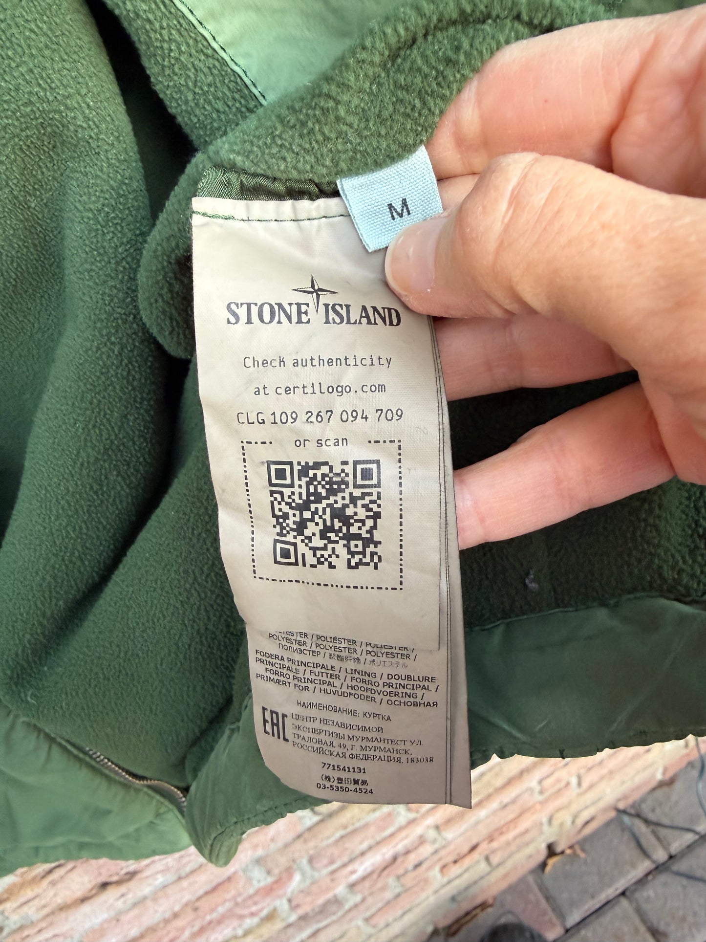 Stone Island David Light-TC Micropile Jacket - M