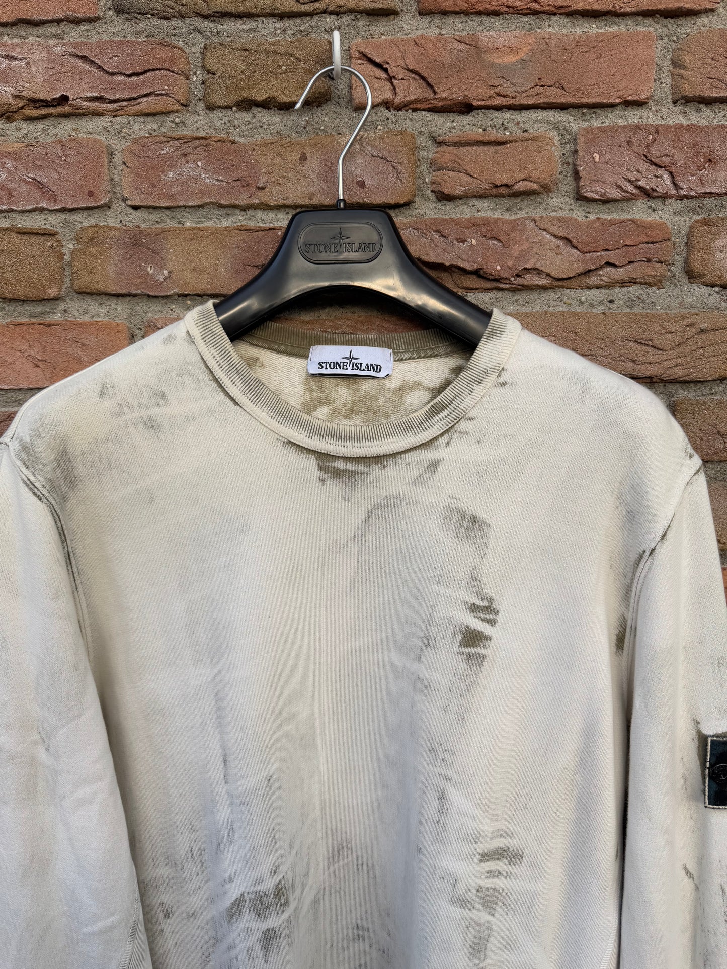 Stone Island Hand Corrosion Sweatshirt - XL