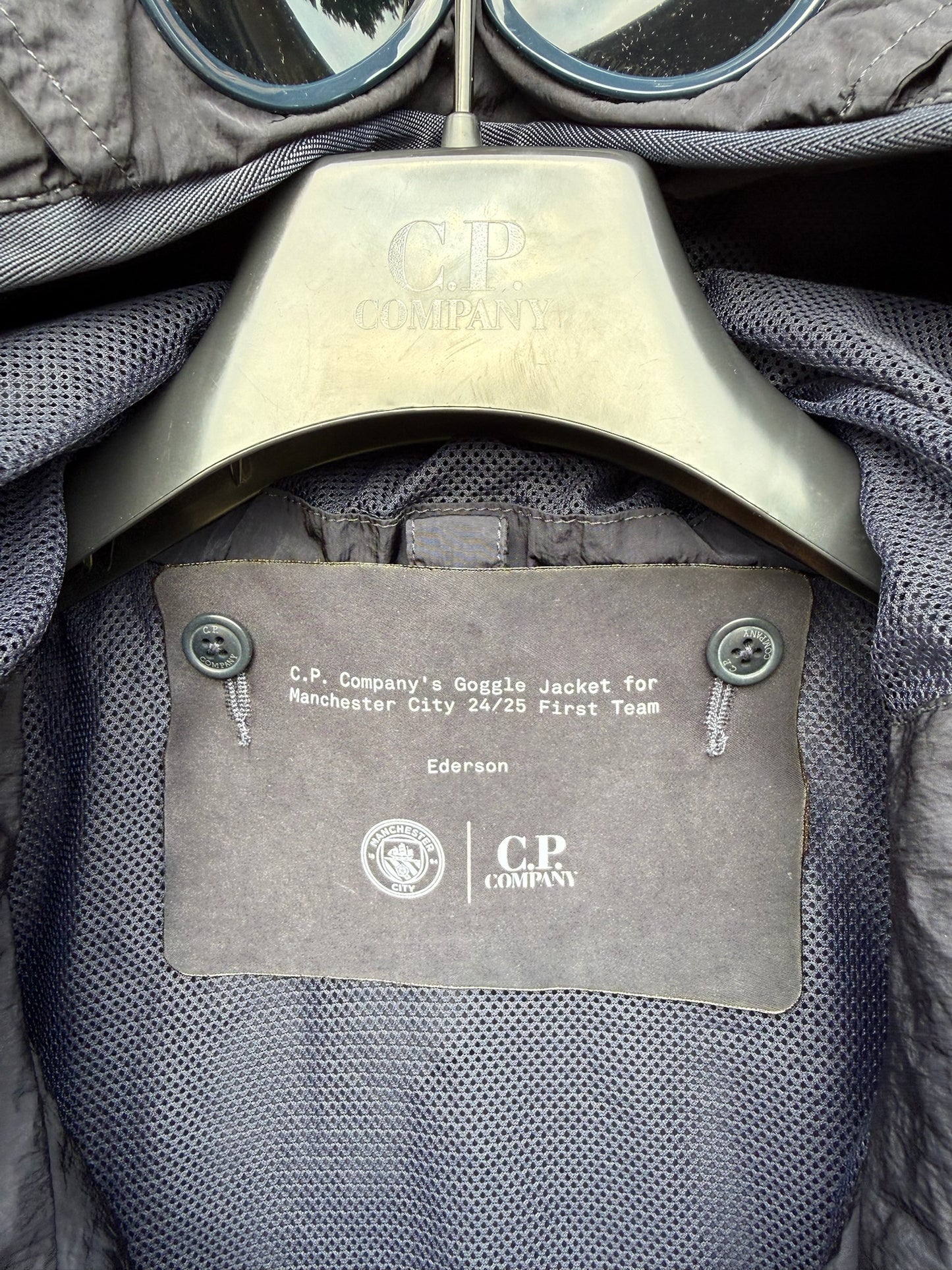 C.P. Company Manchester City Eco-Chrome R La Mille Jacket - L