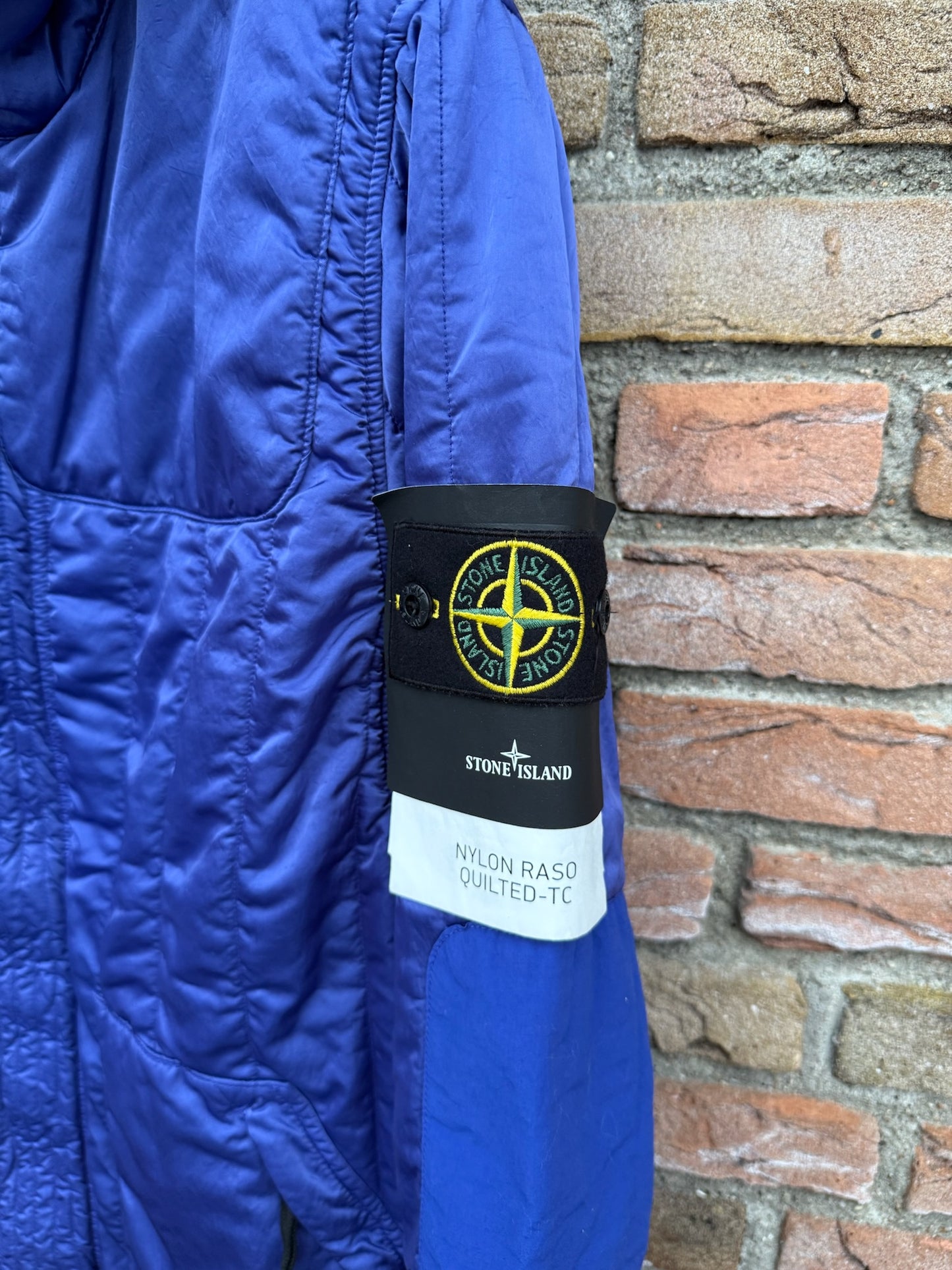 Stone Island Nylon Raso Quilted-TC Jacket - S