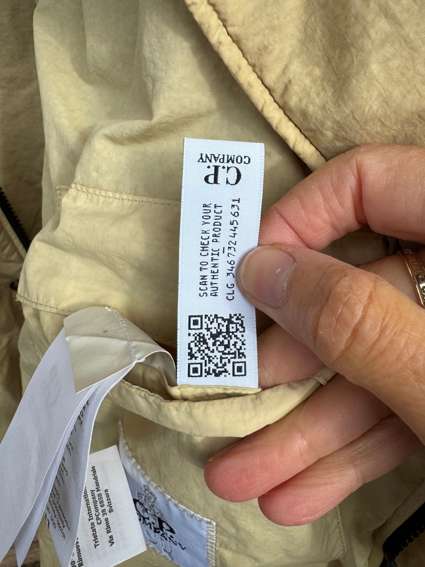 C.P. Company Flatt Nylon Primaloft Jacket - L