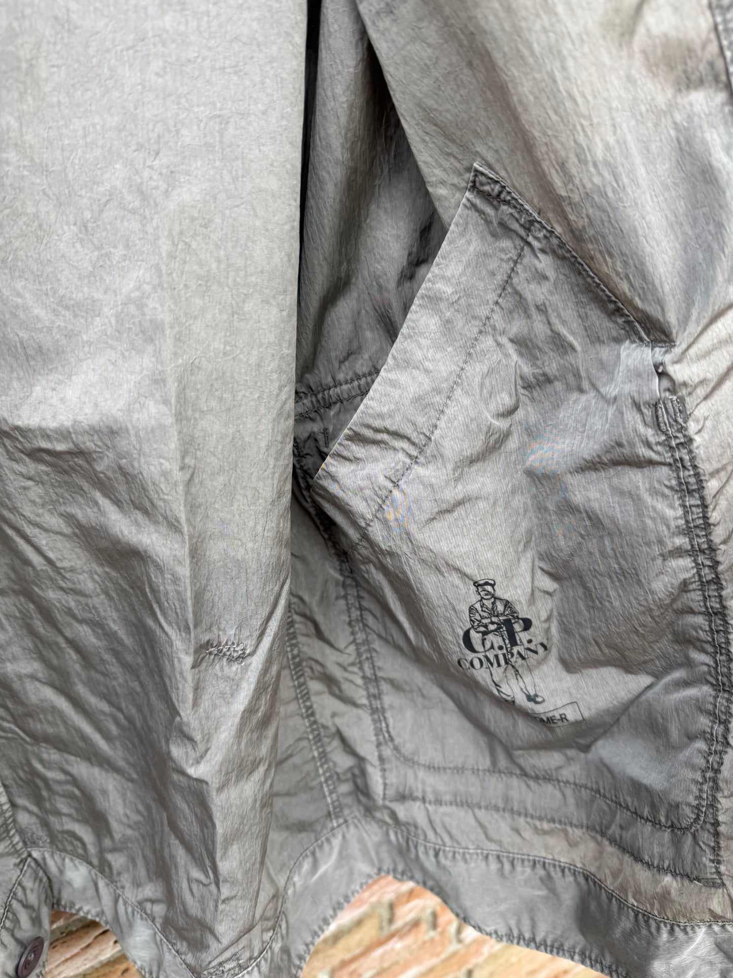 C.P. Company Eco Chrome-R Seed 2 Goggle Jacket - L