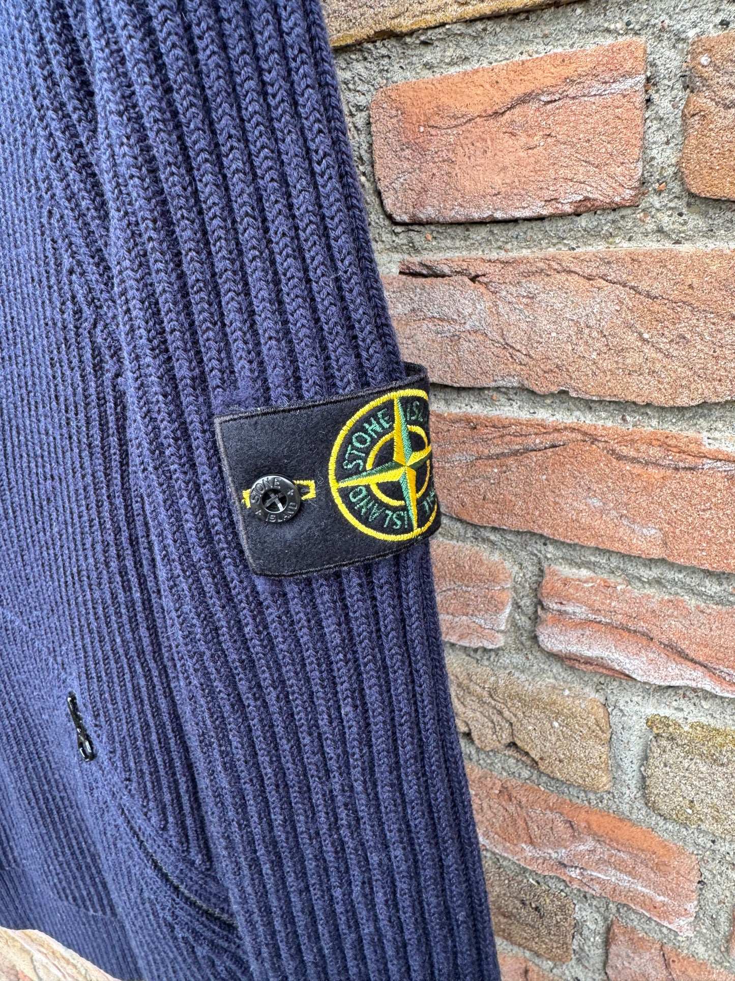 Stone Island Knit Zip Hoodie - XL