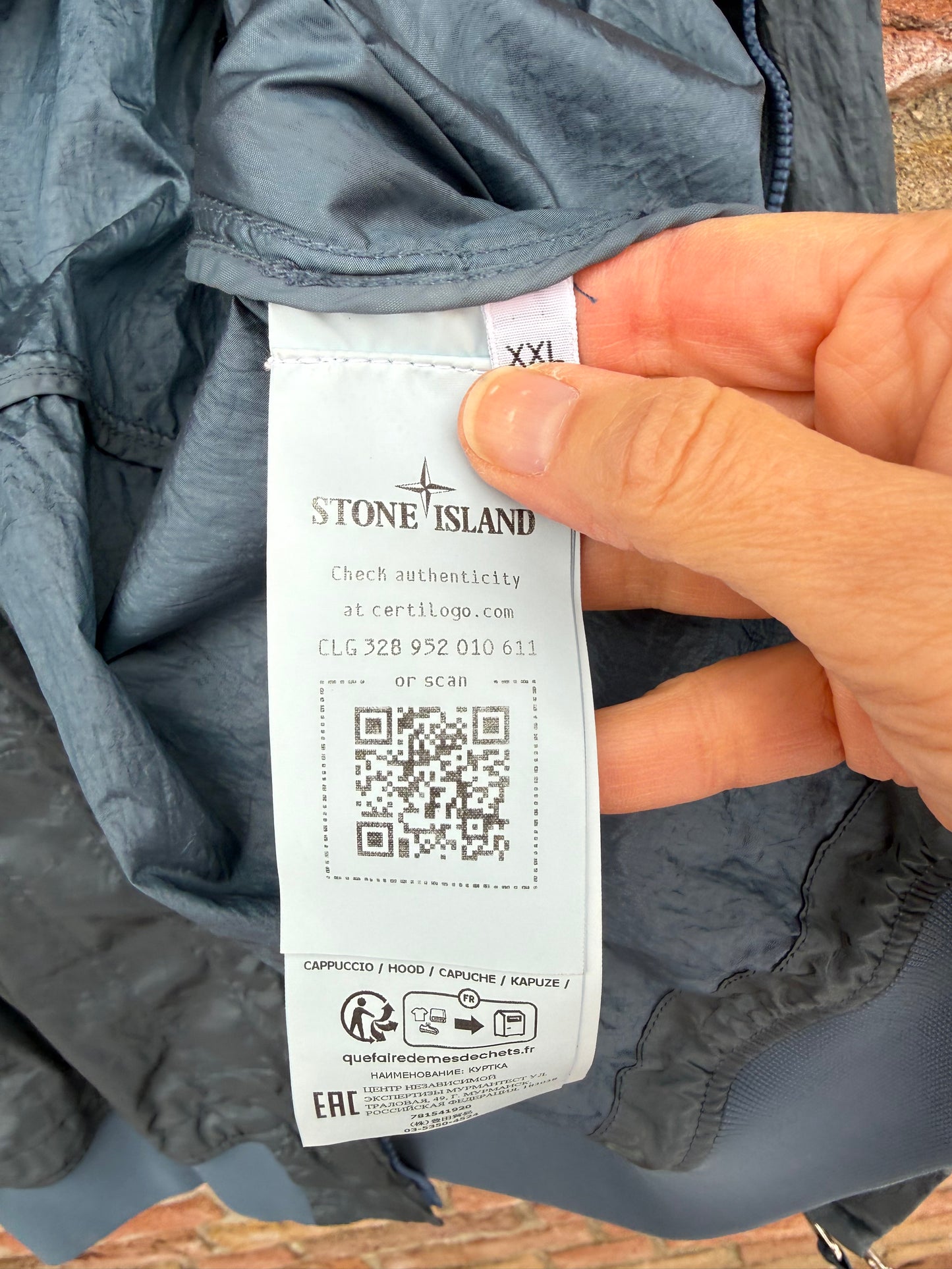 Stone Island Nylon Metal Watro-TC Jacket - XXL