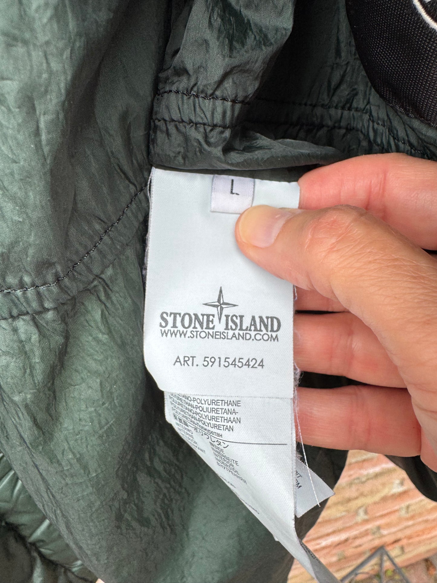 Stone Island Garment Dyed Down Jacket - L
