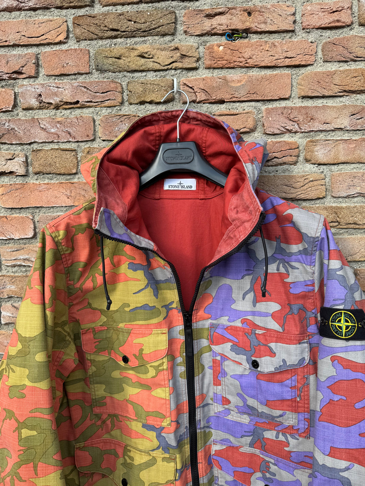 Stone Island Heritage Camo Ripstop Nylon Watro Jacket - XXL