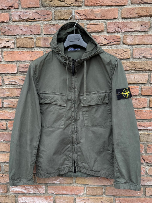 Stone Island Supima Cotton Twill Stretch-TC Jacket - S