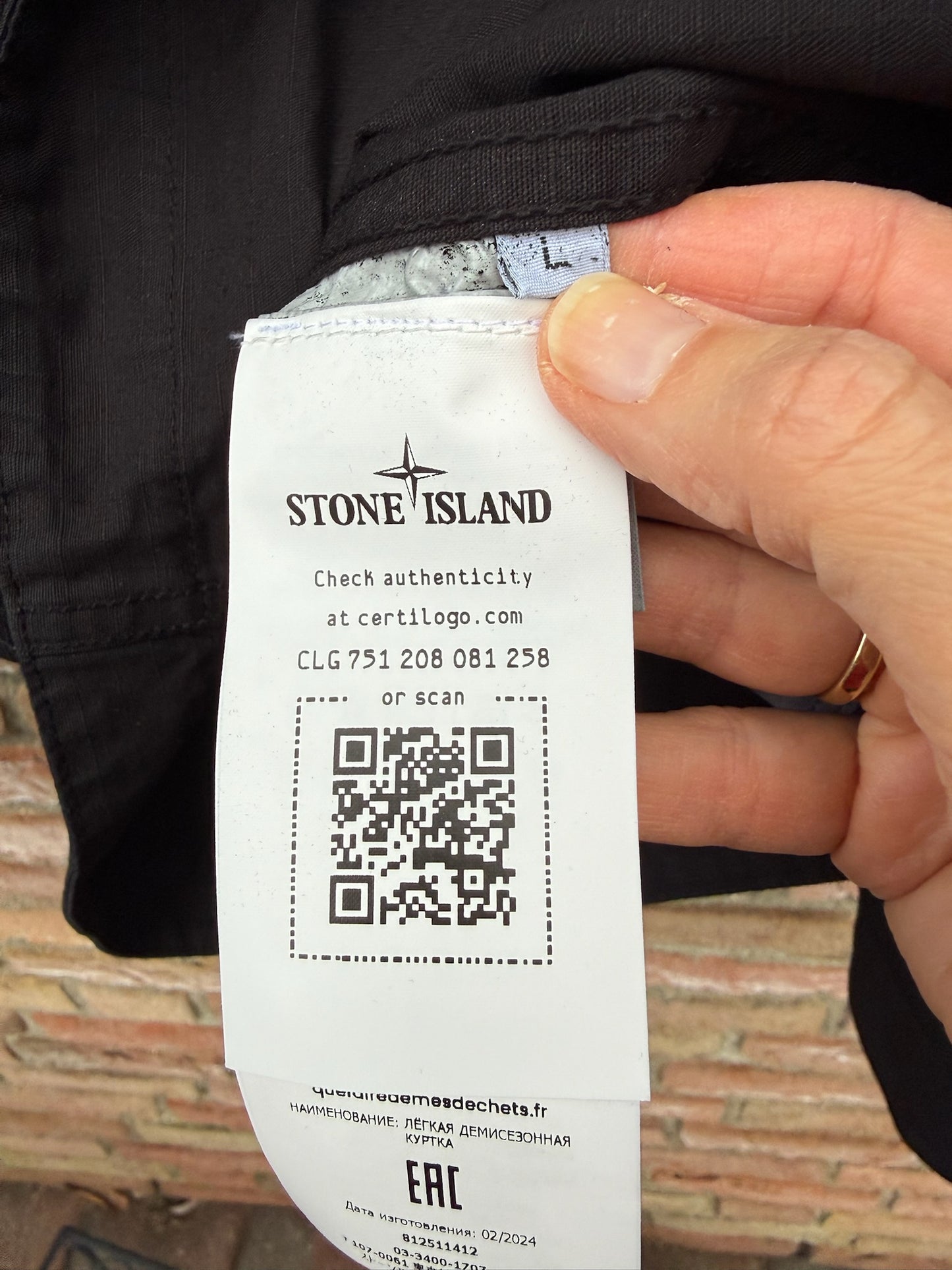 Stone Island Ripstop Overshirt - L