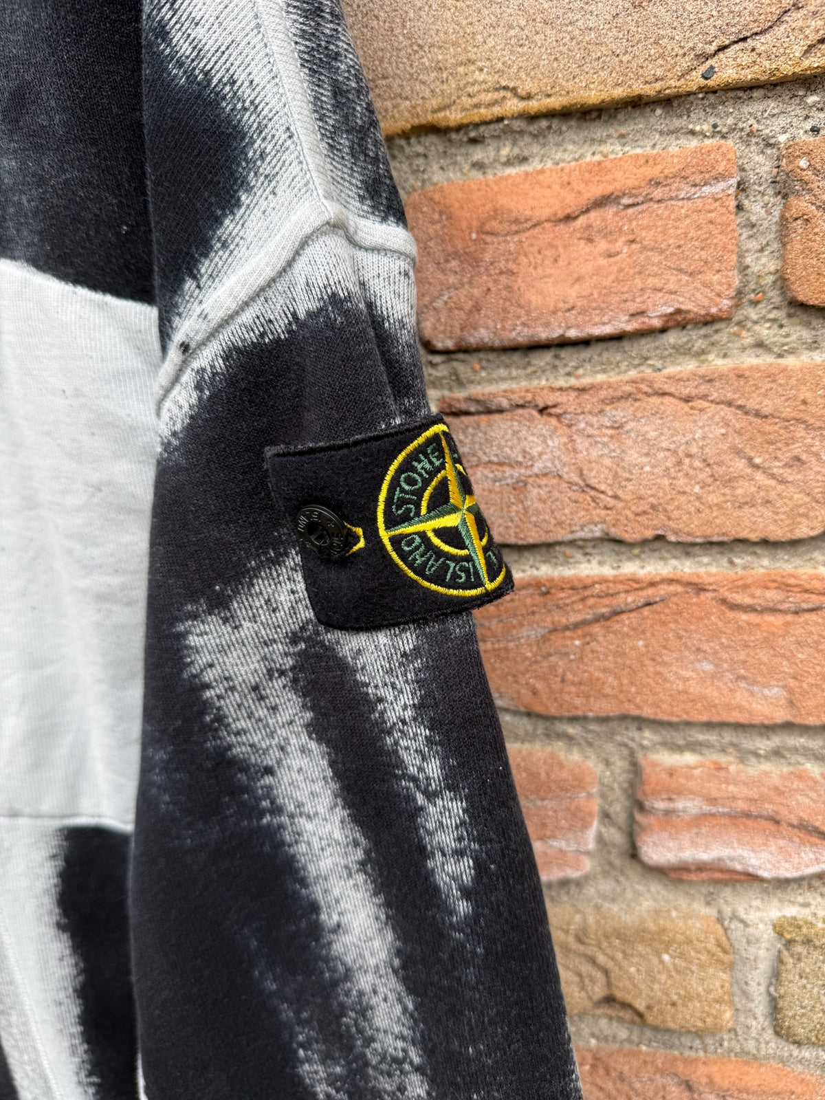 Stone Island Hand Sprayed Sweatshirt - L