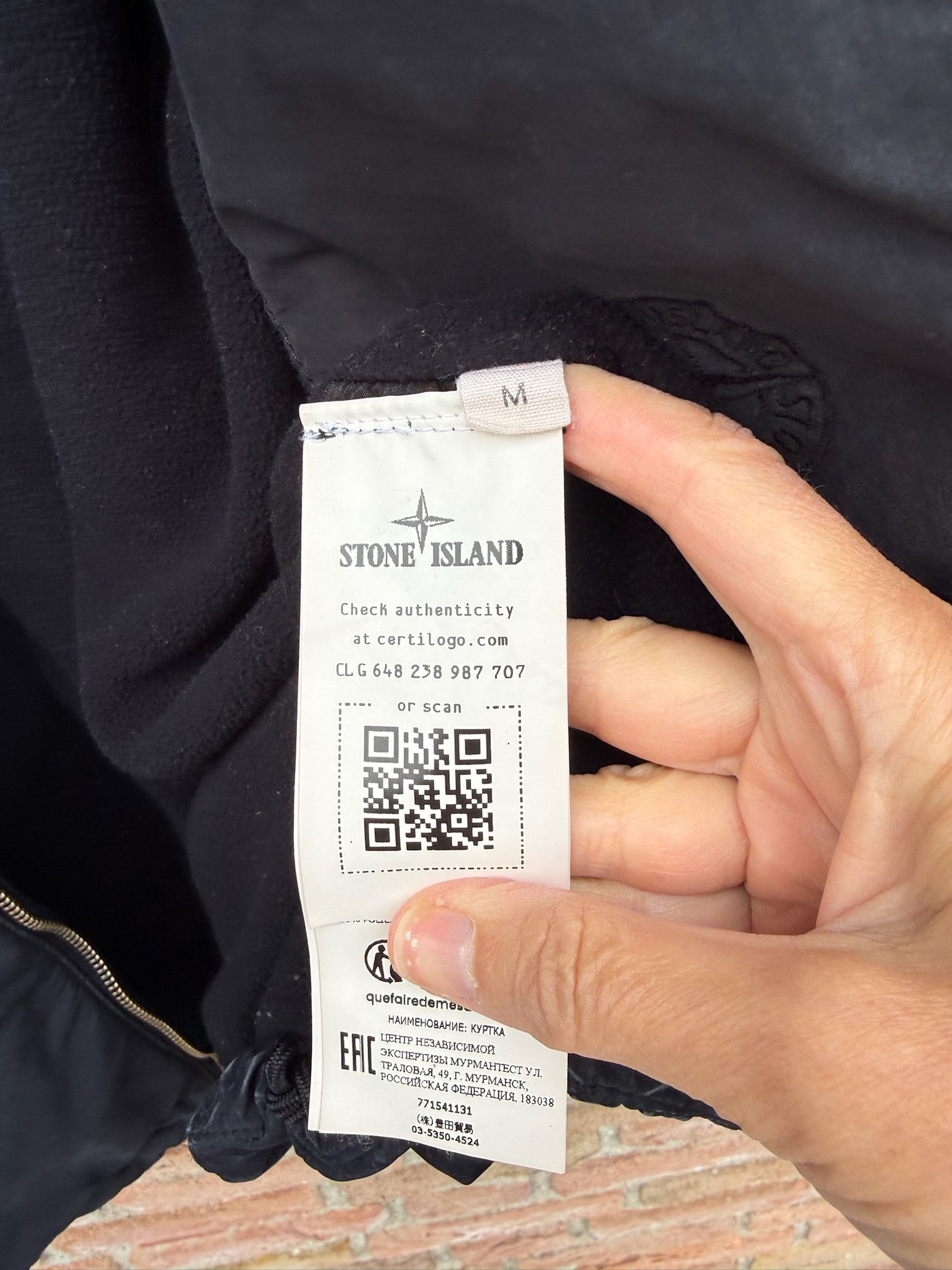 Stone Island David Light-TC Micropile Jacket - M