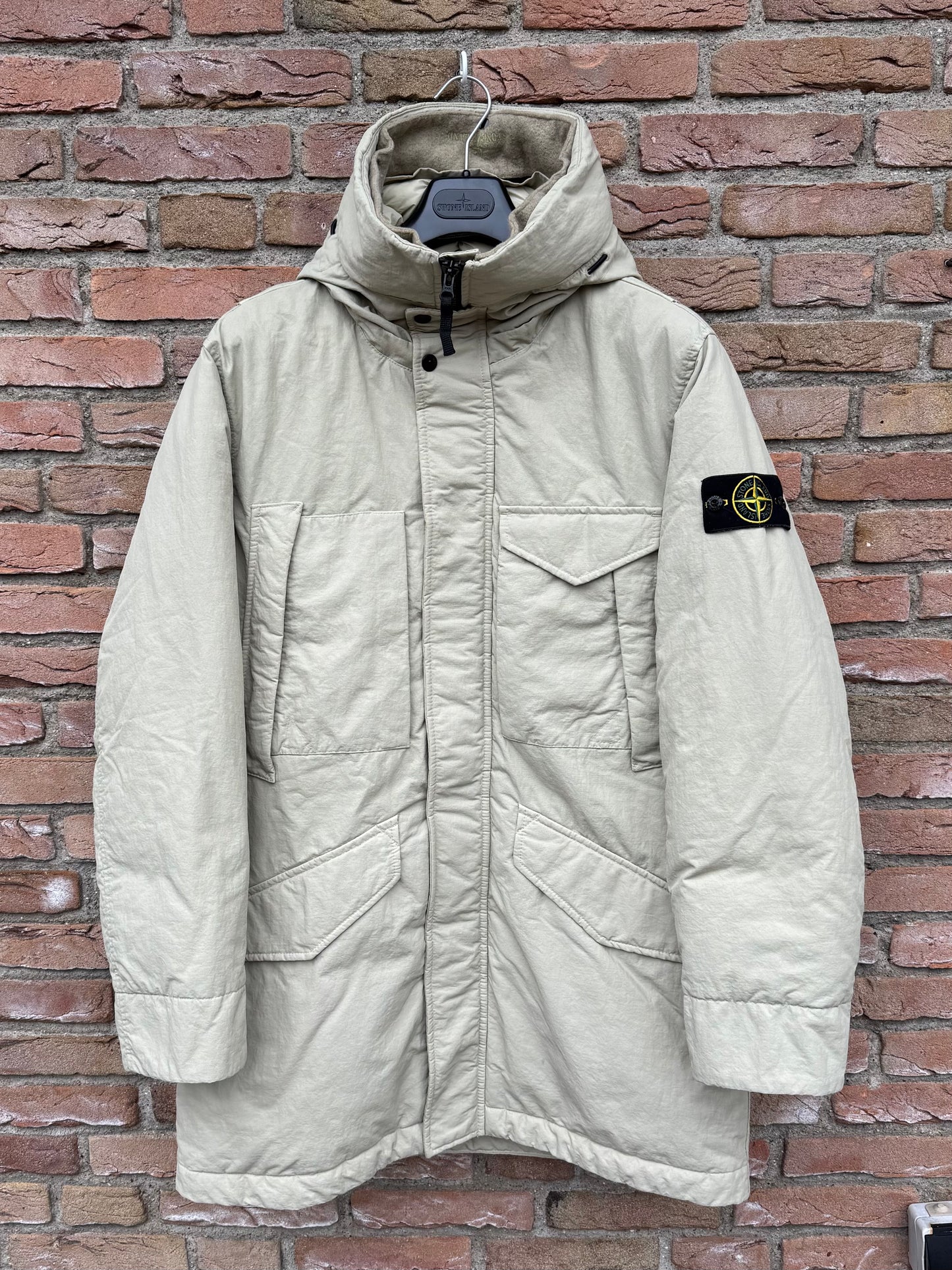 Stone Island Opaque Nylon Twill Down-TC Jacket - M