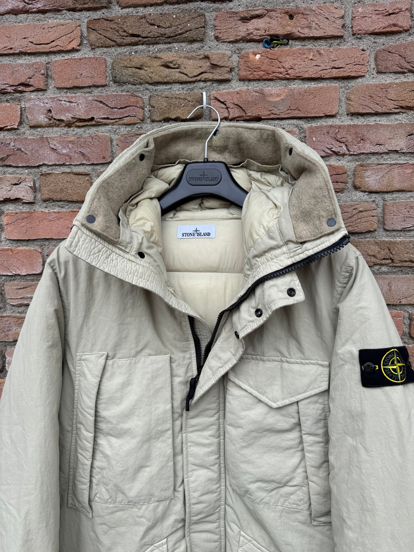 Stone Island Opaque Nylon Twill Down-TC Jacket - M