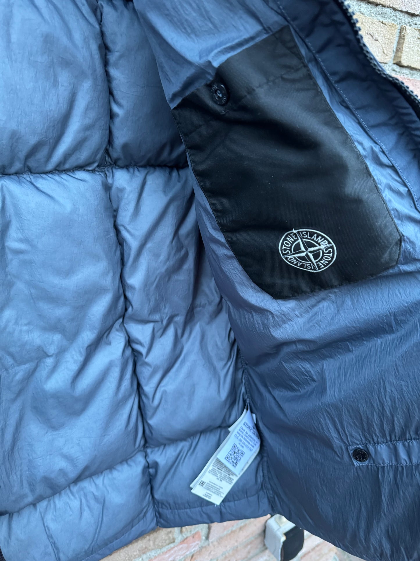 Stone Island Crinkle Reps Daunenjacke - XXL