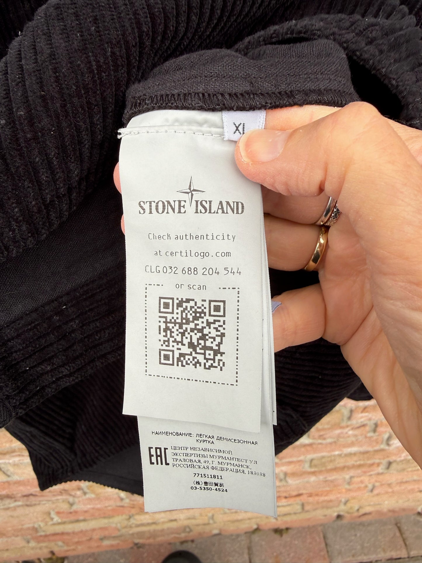 Stone Island Corduroy Overshirt - XL