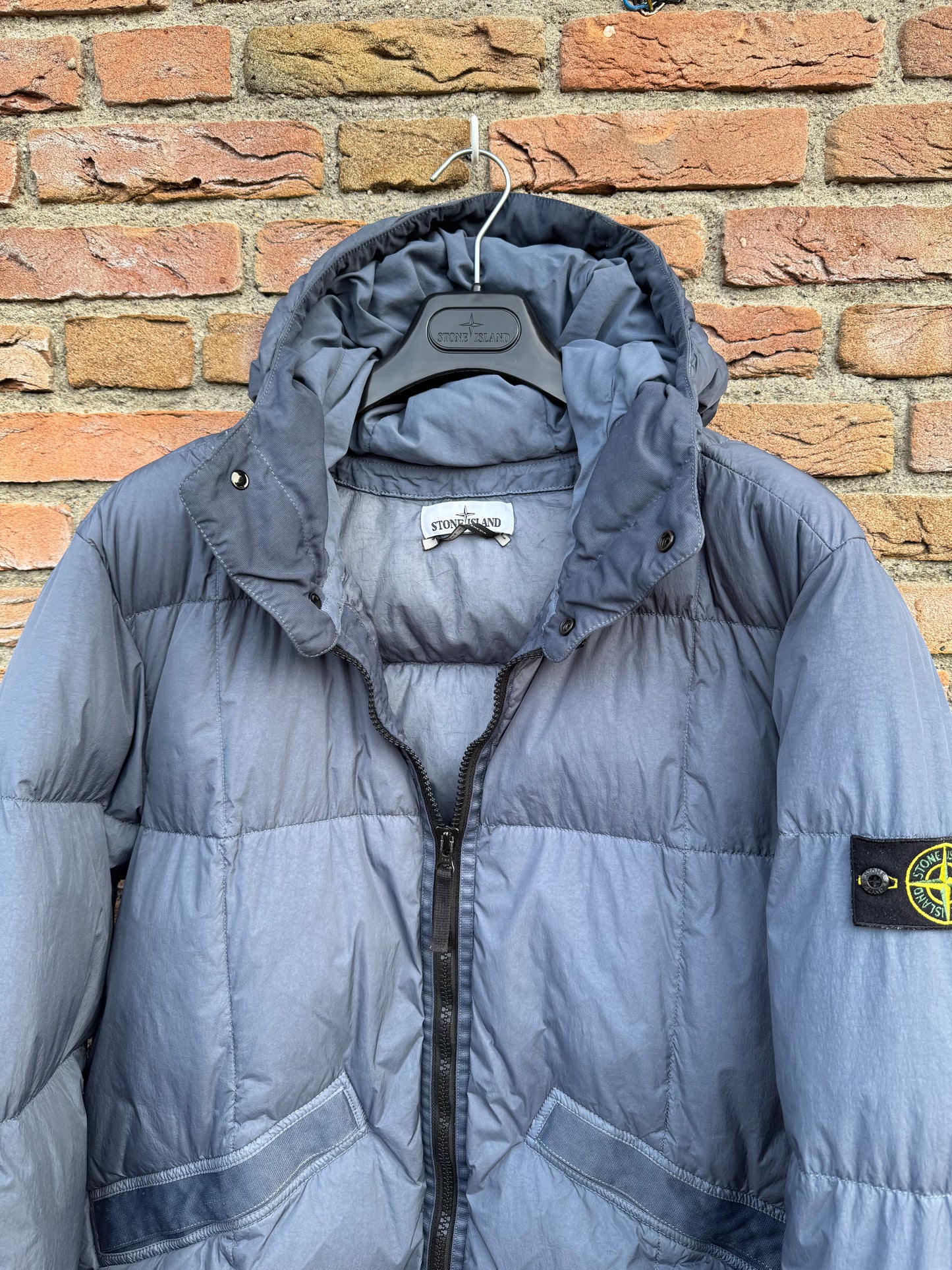 Stone Island Crinkle Reps Daunenjacke - XXL