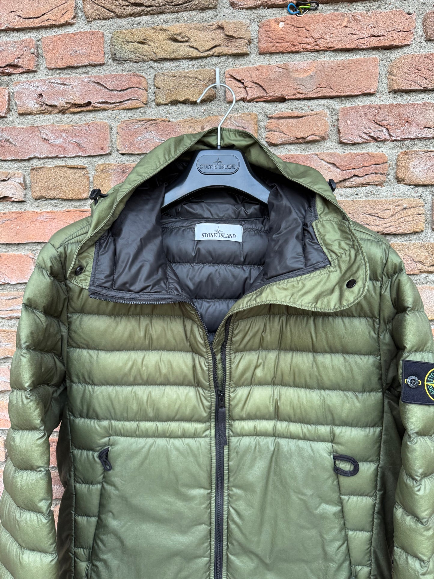 Stone Island Bio-Based Ripstop Nylon Down Jacket - M